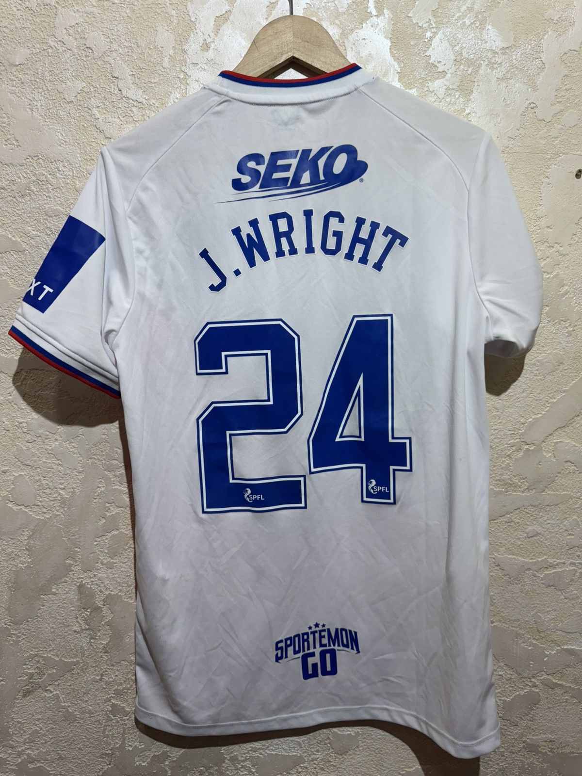 Castore Castore Rangers Authentic Away Shirt J.Wright 24 Size M NEW Size US M / EU 48-50 / 2 - 9 Thumbnail