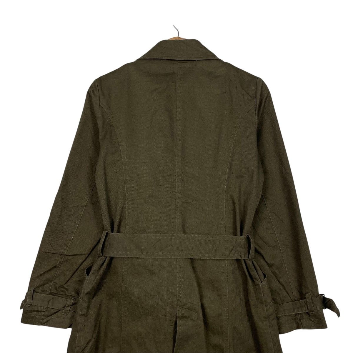 Japanese Brand Japanese Brand Bamboo Grass Double Breasted Trenchcoat Size M / US 6-8 / IT 42-44 - 7 Thumbnail