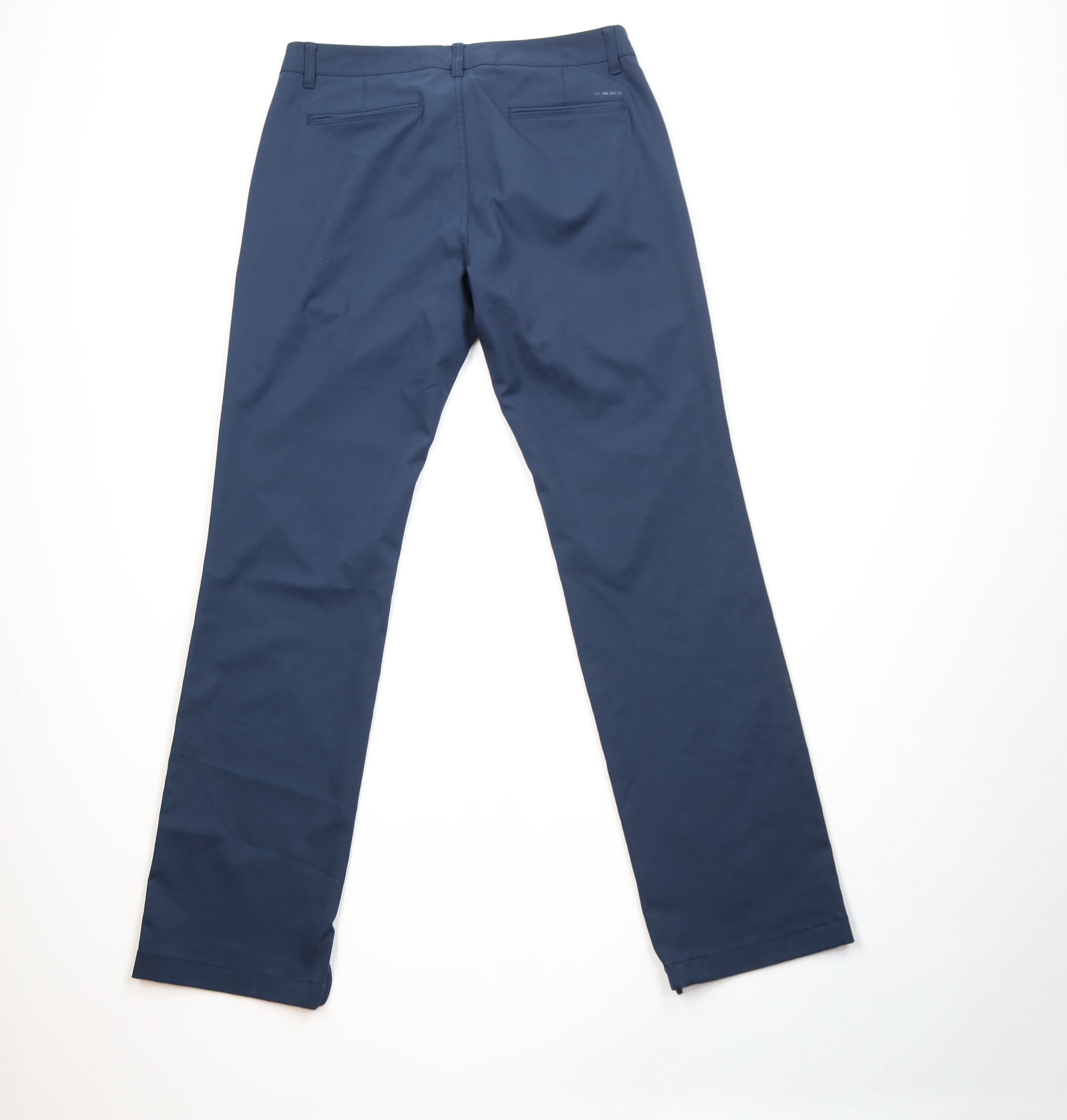 Bonobos Bonobos Golf Tech Zip Cuff Golfing Chino Pants Navy Blue Size US 33 - 9 Thumbnail