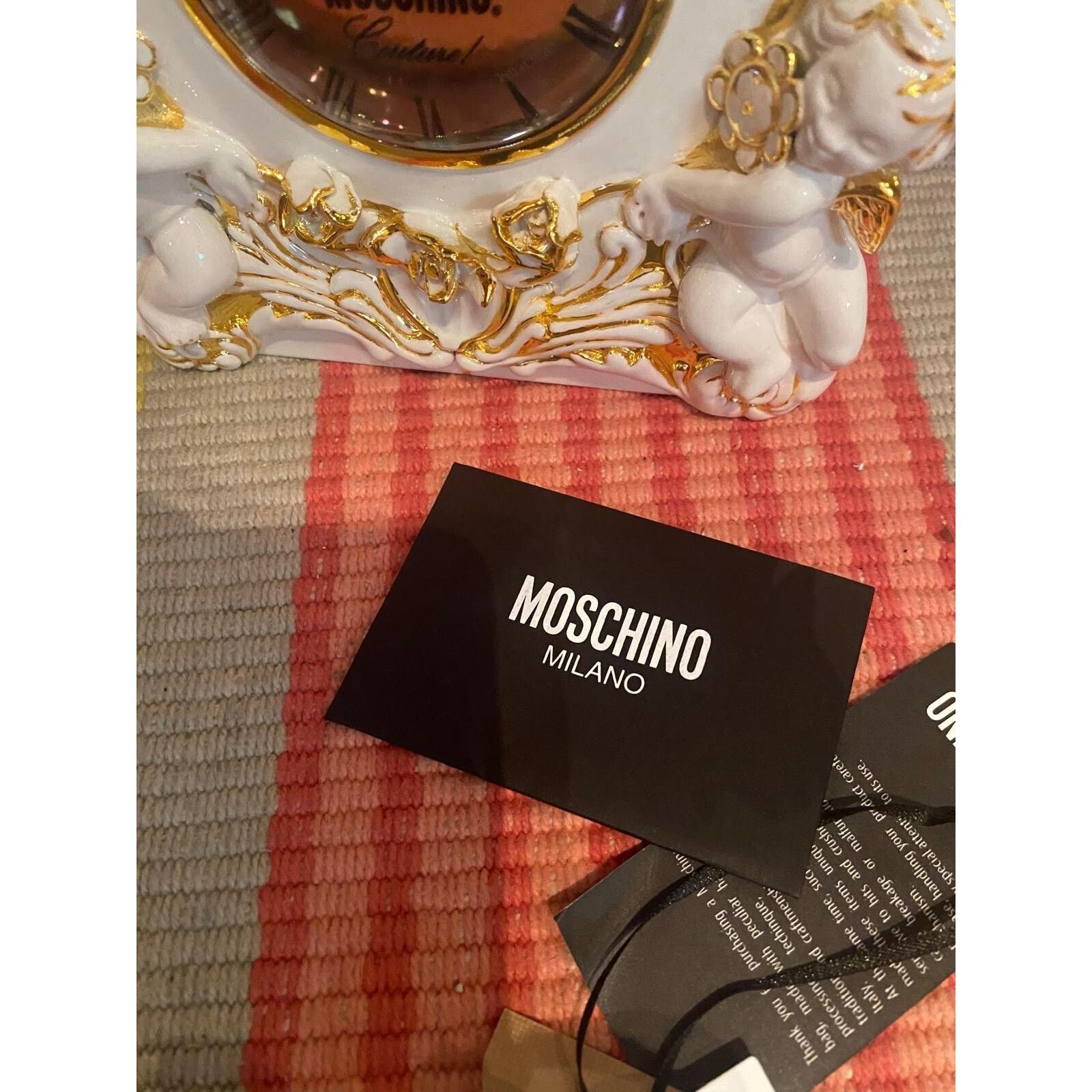 Moschino AW22 MOSCHINO Couture Jeremy Scott Clock Clutch Handbag Size ONE SIZE - 10 Thumbnail