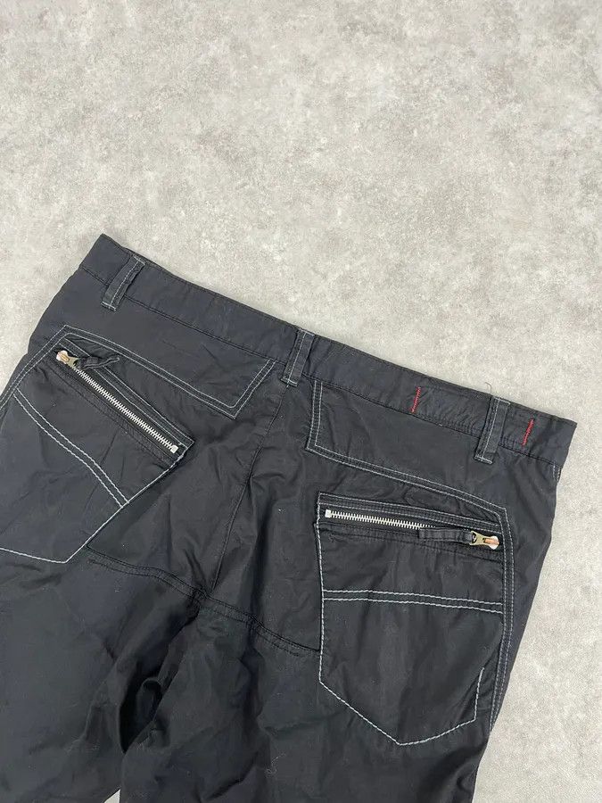 Marithe + Francois Girbaud 2000s Marithé + François Girbaud Black Relaxed Pants Size US 36 / EU 52 - 8 Thumbnail