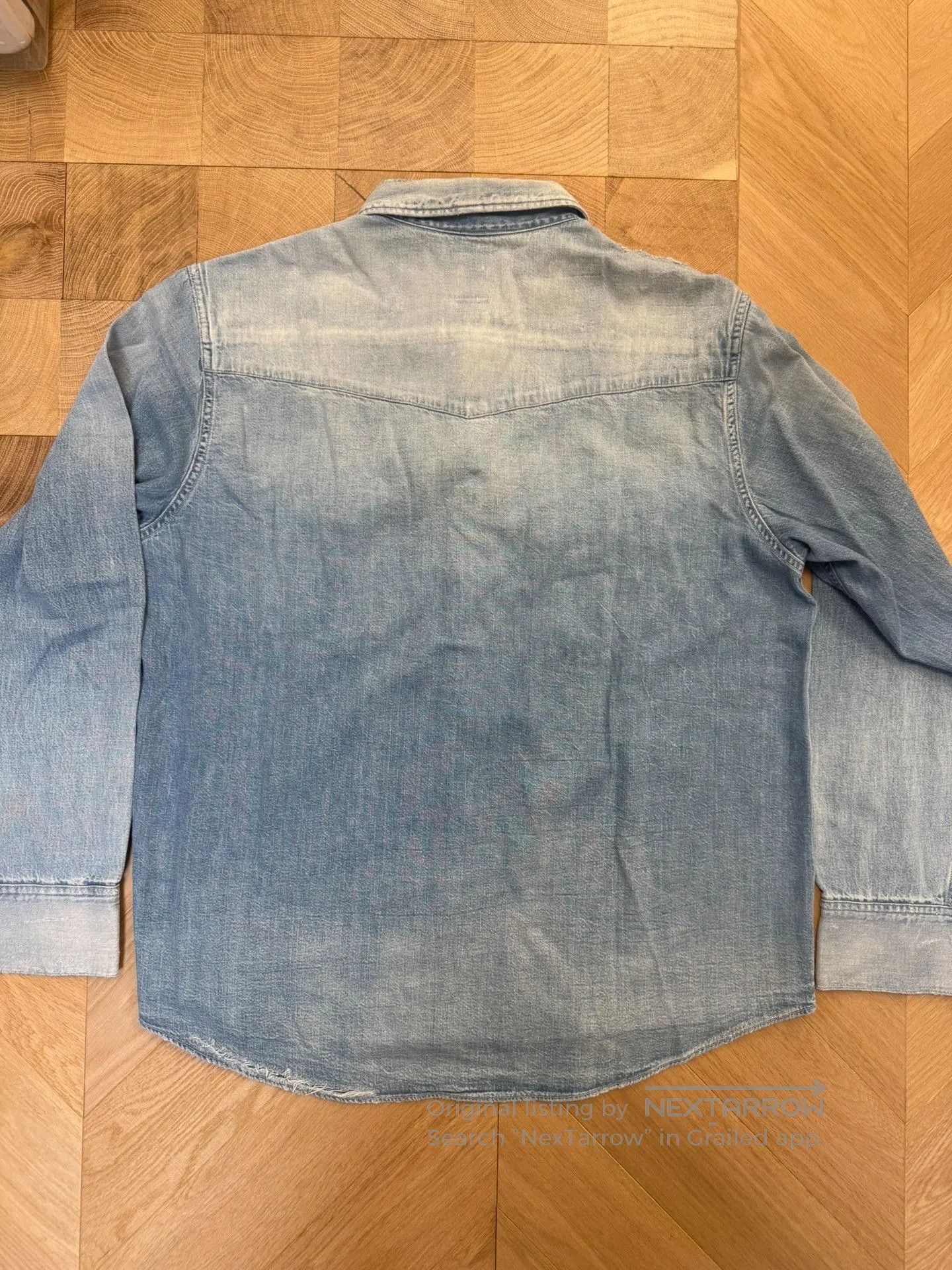 Visvim Visvim 24SS Social Sculpture Denim Shirt. Size US L / EU 52-54 / 3 - 7 Thumbnail