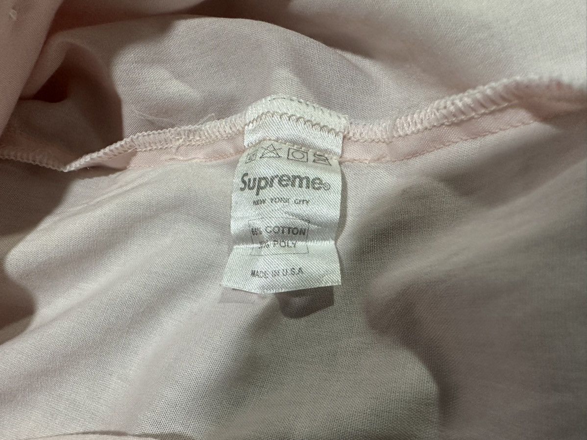 Supreme 🔥Supreme Guayabera Shirt 4 Pockets Pastel Pink Short Sleeve Size US M / EU 48-50 / 2 - 11 Thumbnail