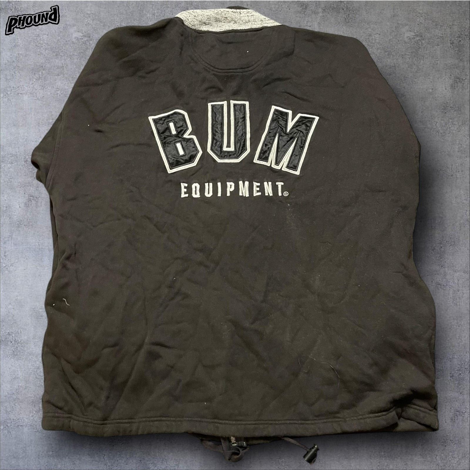 Vintage Vitg BUM Equipment Jacket L Full Zip 100% Cotton Casual 90s Size US L / EU 52-54 / 3 - 2 Thumbnail