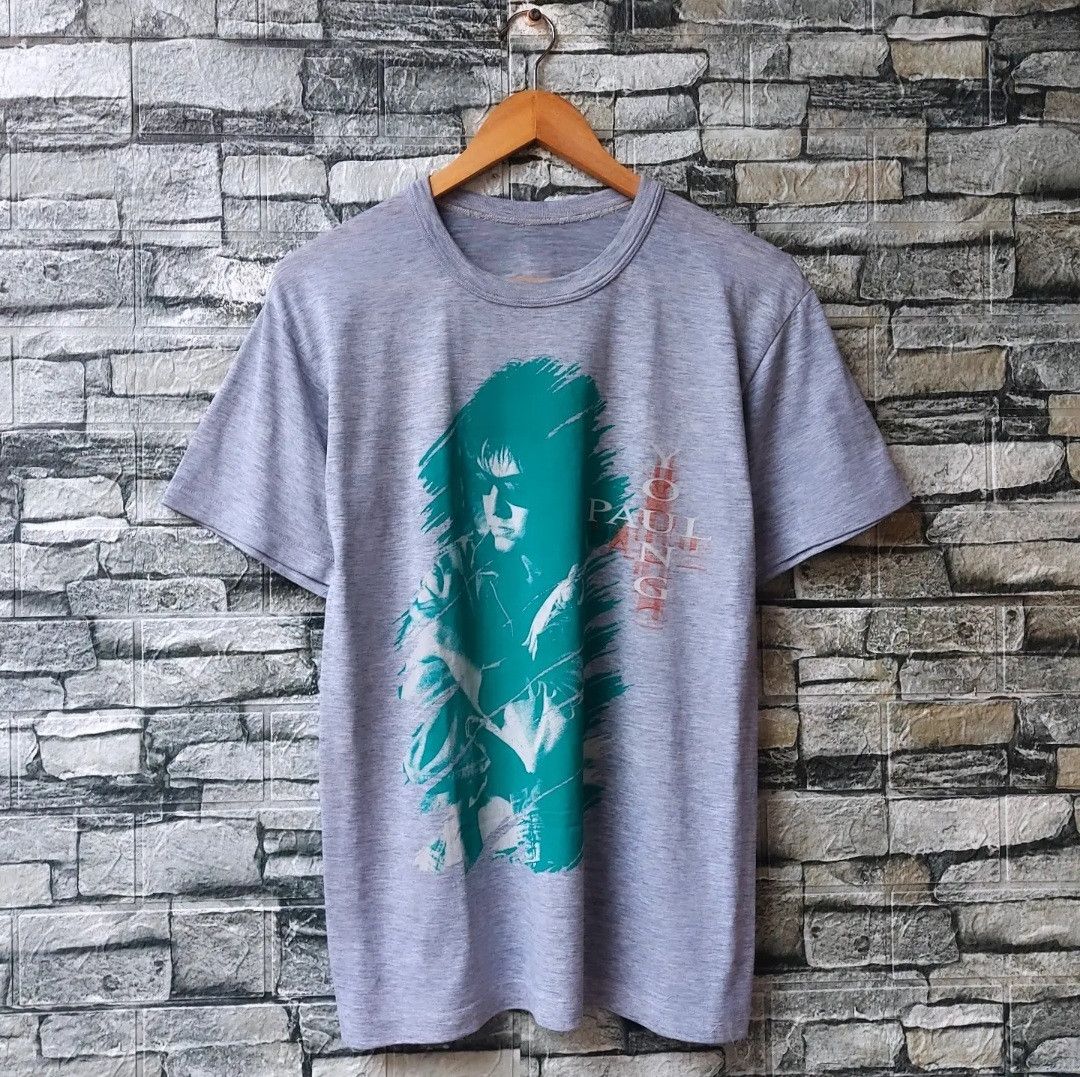 Band Tees Vintage 80s Paul Young Japan World Tour 1987 Size US M / EU 48-50 / 2 - 1 Thumbnail