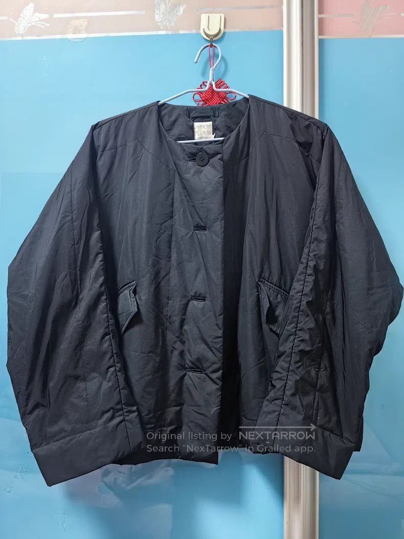 Issey Miyake Issey Miyake Black Padded Coat Size XXL / US 16-18 / IT 52-54 - 2 Thumbnail