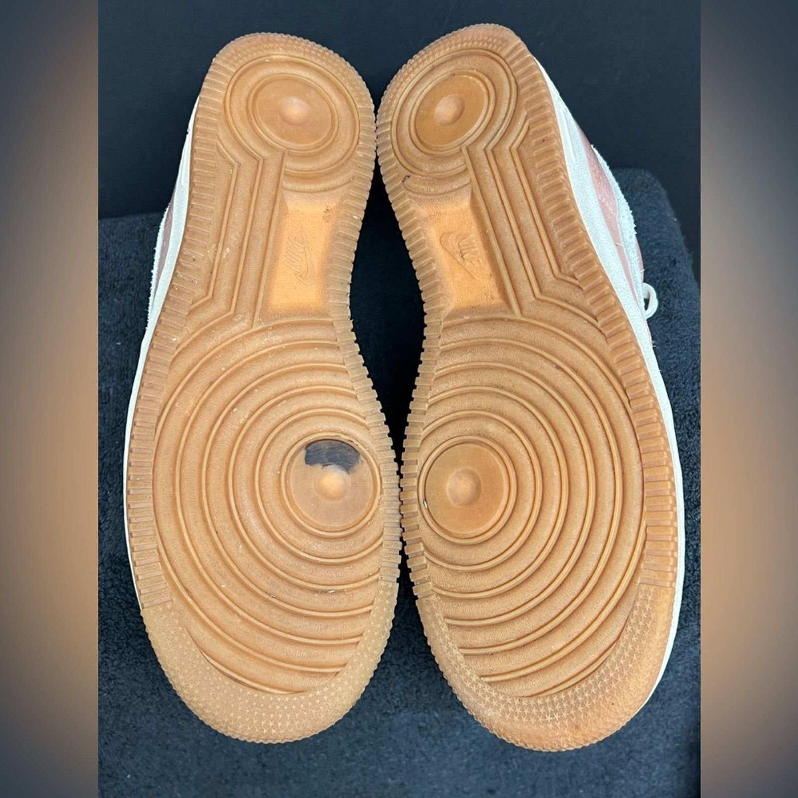 Nike Nike Air Force 1 '07 Craft SZ 10.5 Cognac Coconut Milk Clean Size US 10.5 / EU 43-44 - 8 Thumbnail