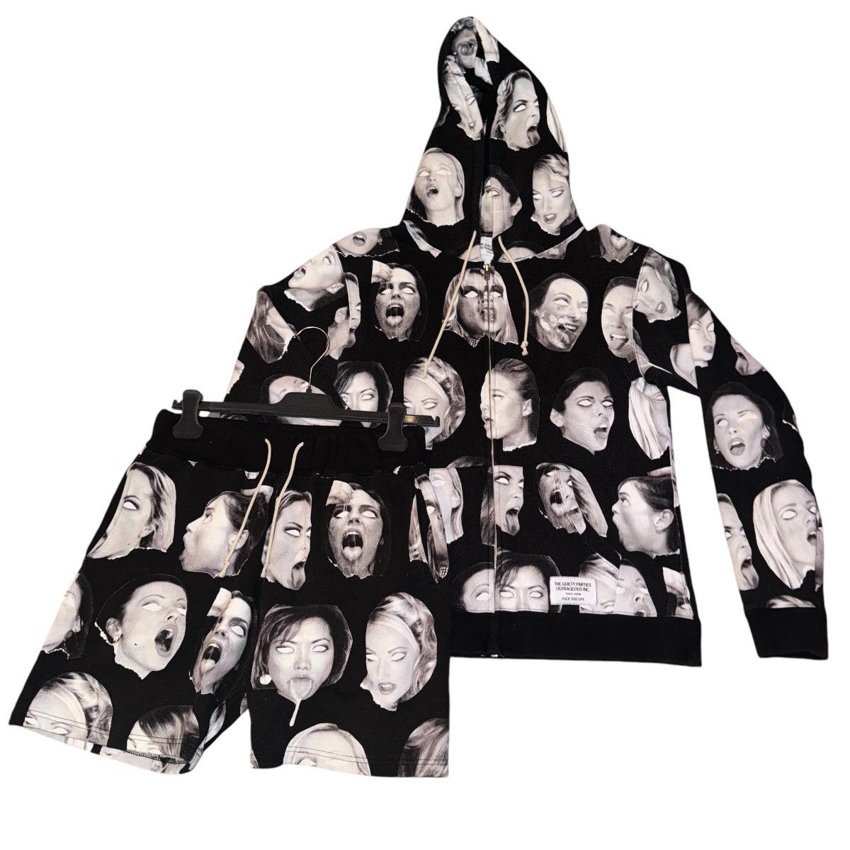 Wacko Maria Weirdodave Girl cutouts hoodie & shorts Size US M / EU 48-50 / 2 - 1 Thumbnail