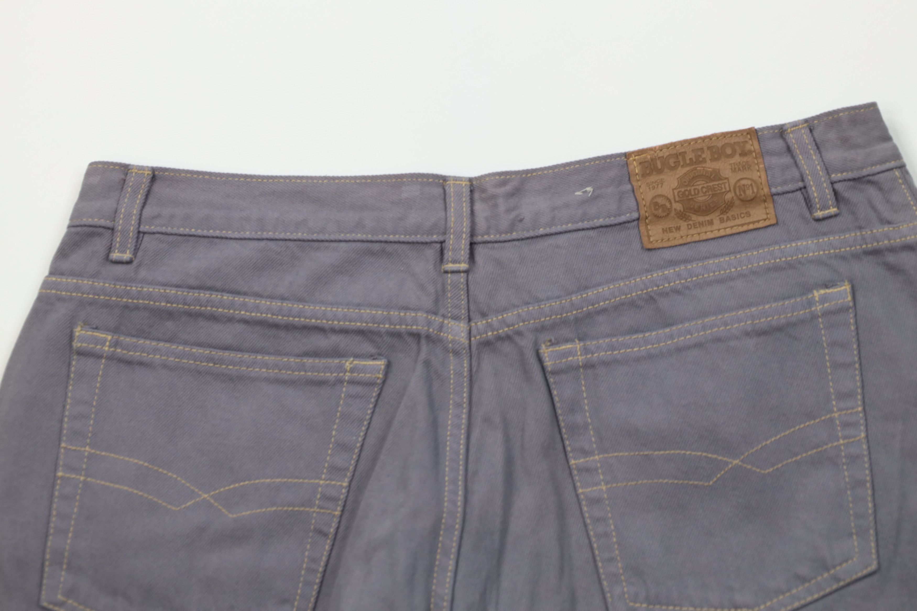 Vintage Vintage 90s Streetwear Relaxed Fit Above Knee Denim Shorts Size US 34 / EU 50 - 13 Thumbnail