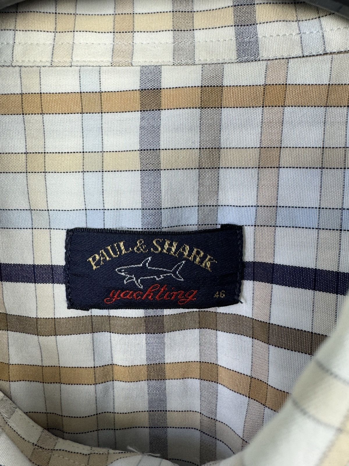 Paul & Shark Men’s Paul Shark Shirt Button Up Luxury Size 46 Size US XXL / EU 58 / 5 - 7 Thumbnail