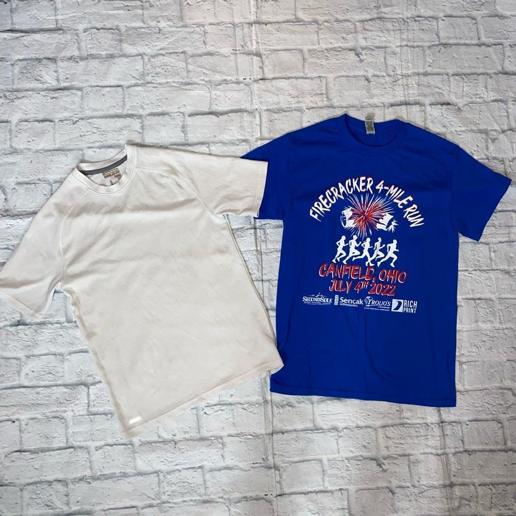 Starter Starter/Gildan men S Crewneck short sleeve activewear t-shir Size US S / EU 44-46 / 1 - 1 Thumbnail