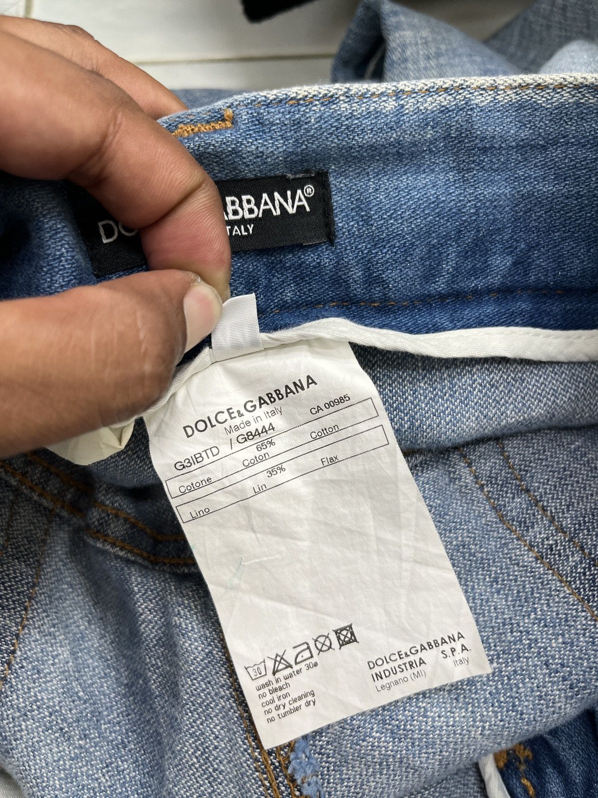 Dolce & Gabbana 🔥🔥🔥STEALS DOLCE & GABBANA DENIM Size 34" / US 12 / IT 48 - 18 Thumbnail