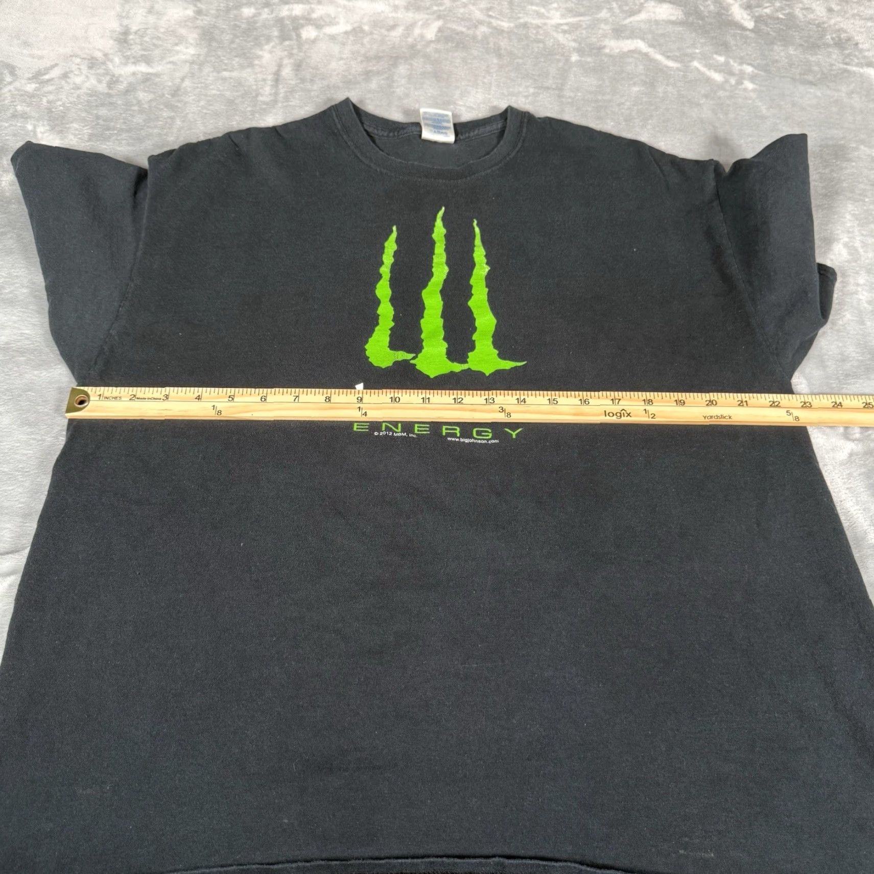 Big John Monster Energy Weed Parody T Shirt Mens XL Black Grunge Logo 2010s Vintage Not N/A Size US XL / EU 56 / 4 - 6 Thumbnail