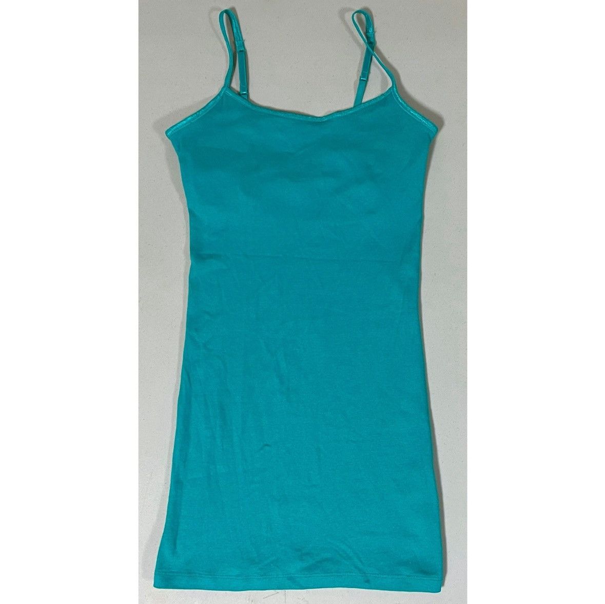 Sonoma SO Teal Blue Tunic Cami Camisole Tank Top Shirt Size S 🦚✨ Size S / US 4 / IT 40 - 2 Thumbnail