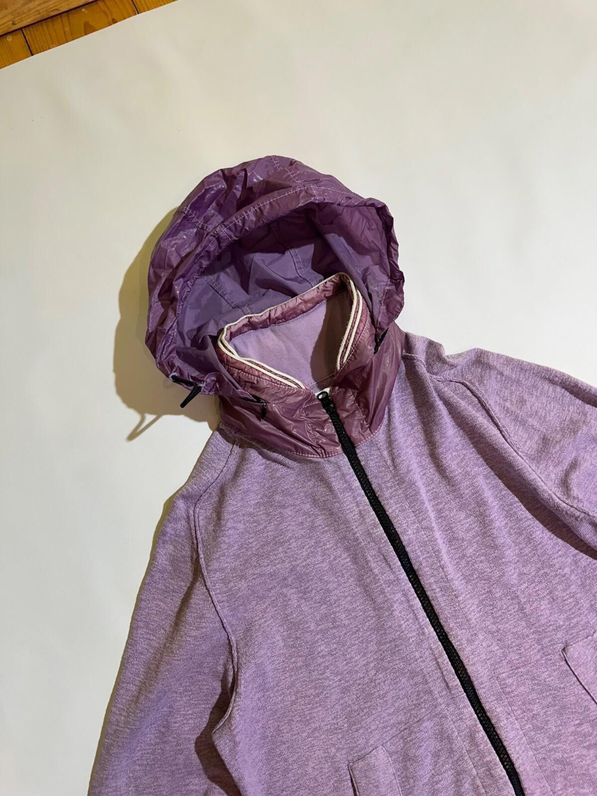 Stone Island Stone Island Nylon Hood Wool Full Zip Hoodie Sz M Size US M / EU 48-50 / 2 - 3 Thumbnail