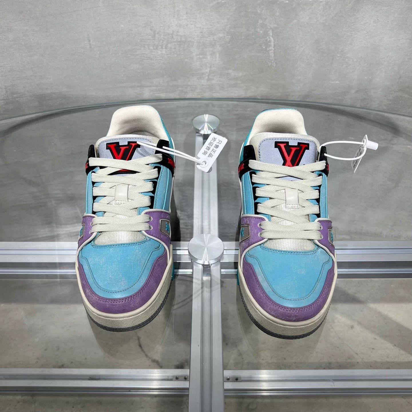 Louis Vuitton LV Trainer Macaron 35.5 Size US 4.5 / IT 34.5 - 1 Thumbnail