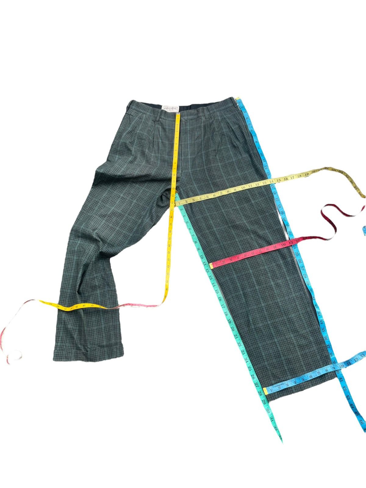 Designer × Henry Grethel × Vintage Vintage Henry Grethel Checkered Pant Size US 32 / EU 48 - 8 Thumbnail