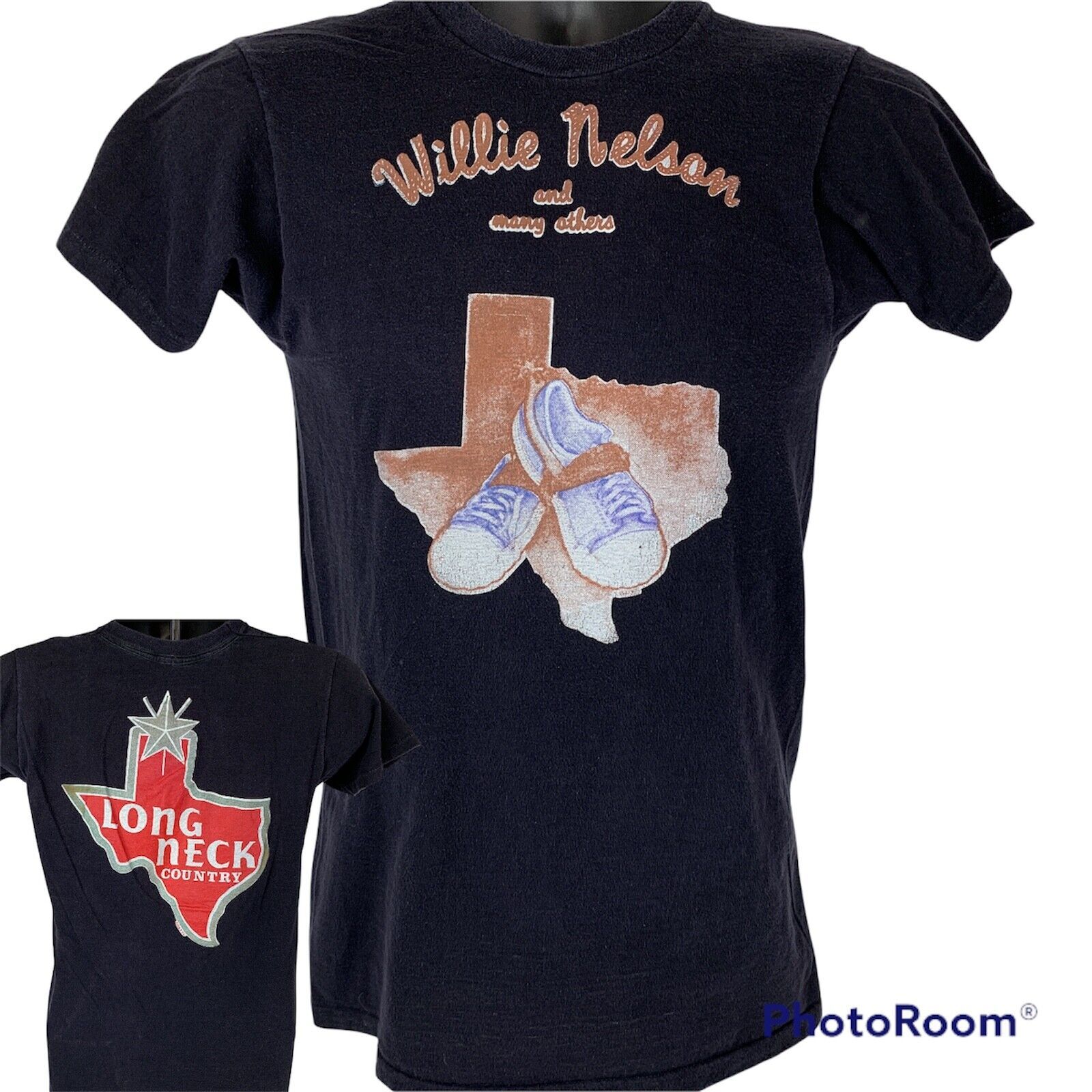 Vintage Willie Nelson Lone Star Beer Vintage 70s T Shirt Small 1974 Size US S / EU 44-46 / 1 - 1 Preview