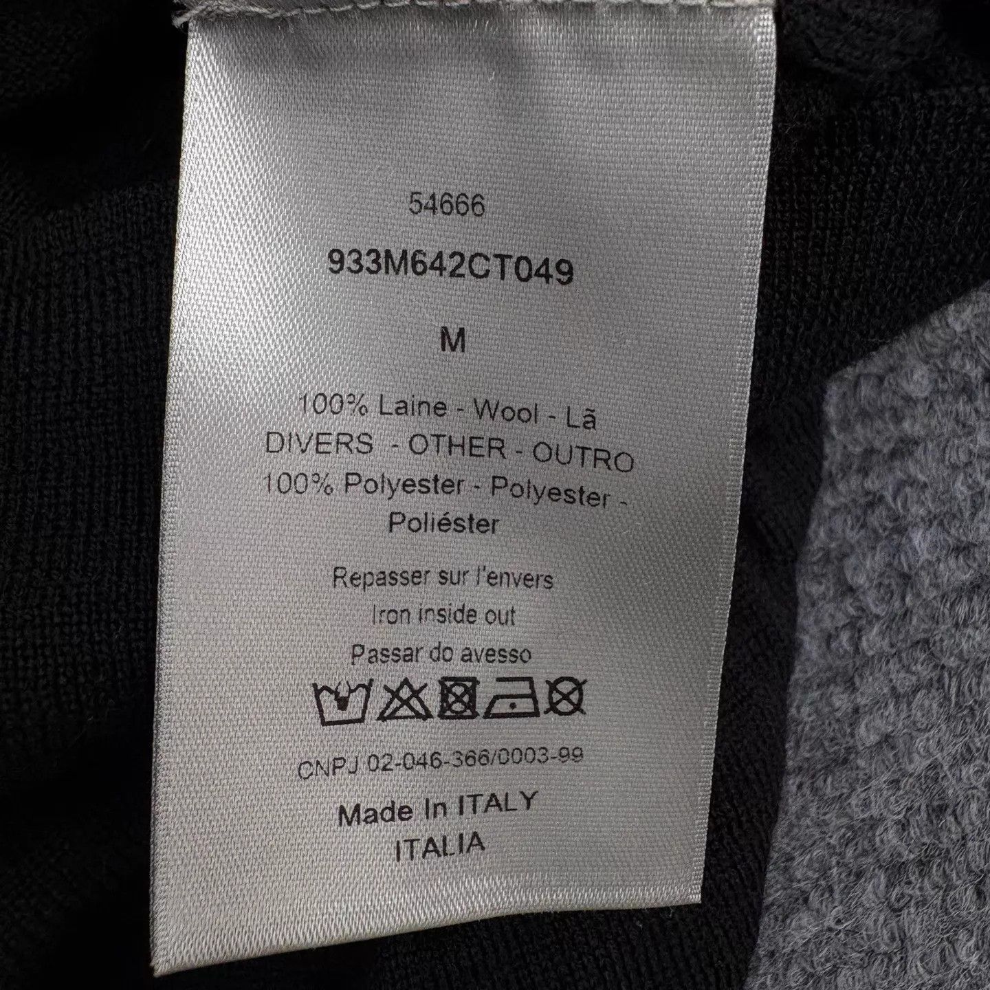 Dior Dior x Hajime Sorayama Black Wool Knit M New Size M / US 6-8 / IT 42-44 - 7 Thumbnail