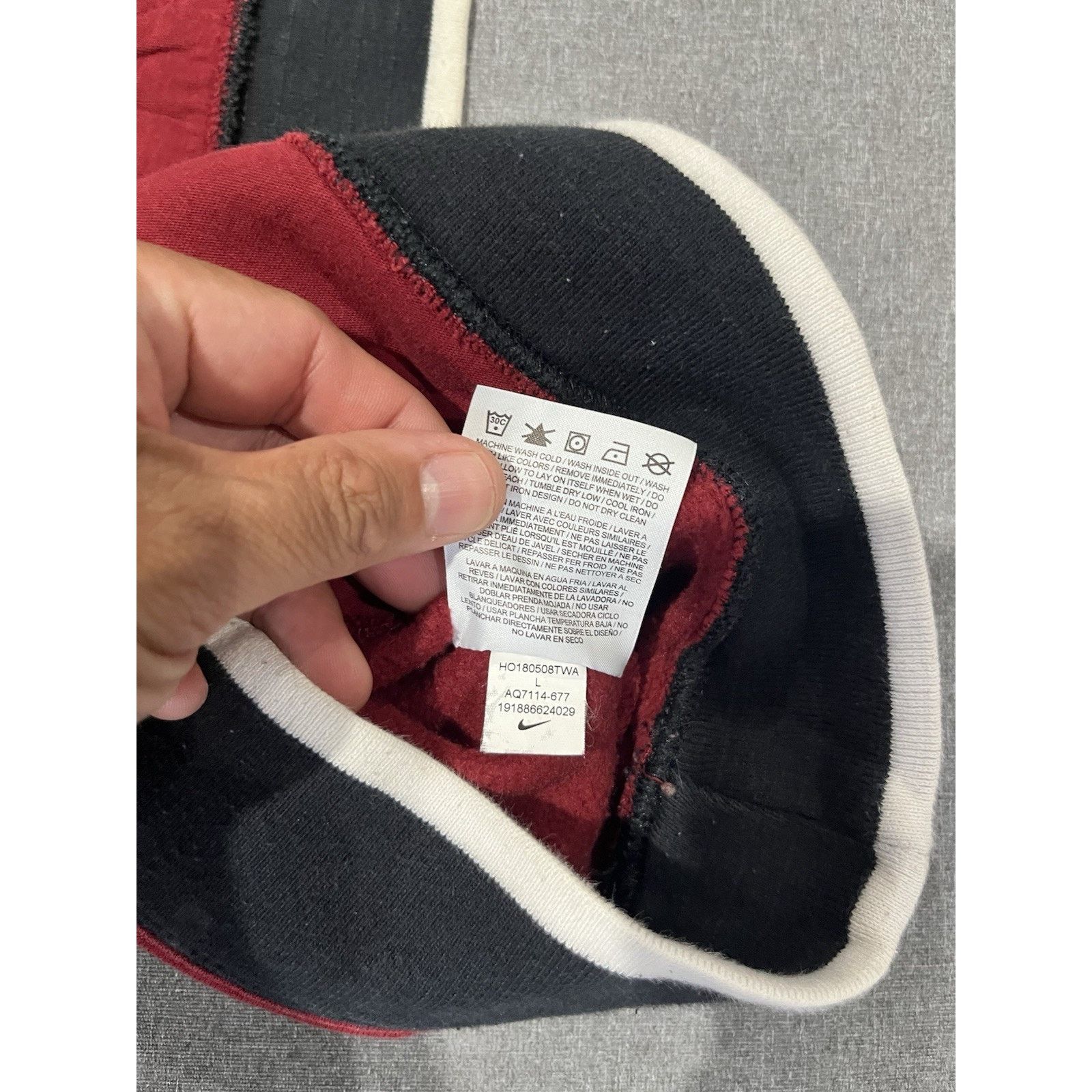 Nike Nike Sweatshirt Archive Women’s L 1/4 Zip Pullover Spell Out Size L / US 10 / IT 46 - 9 Thumbnail