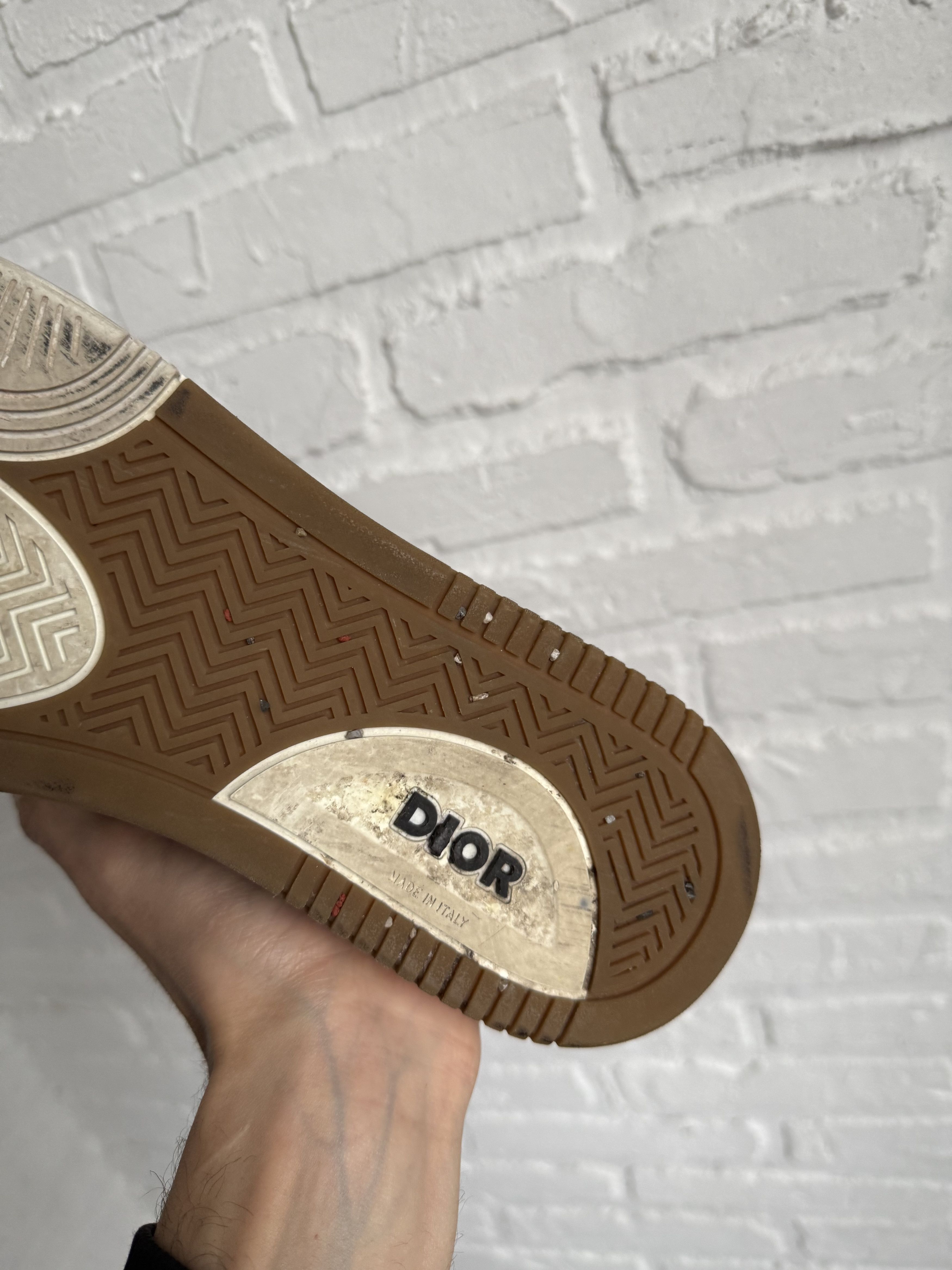 Dior Dior B27 white gray low sneakers Size US 11 / EU 44 - 17 Thumbnail
