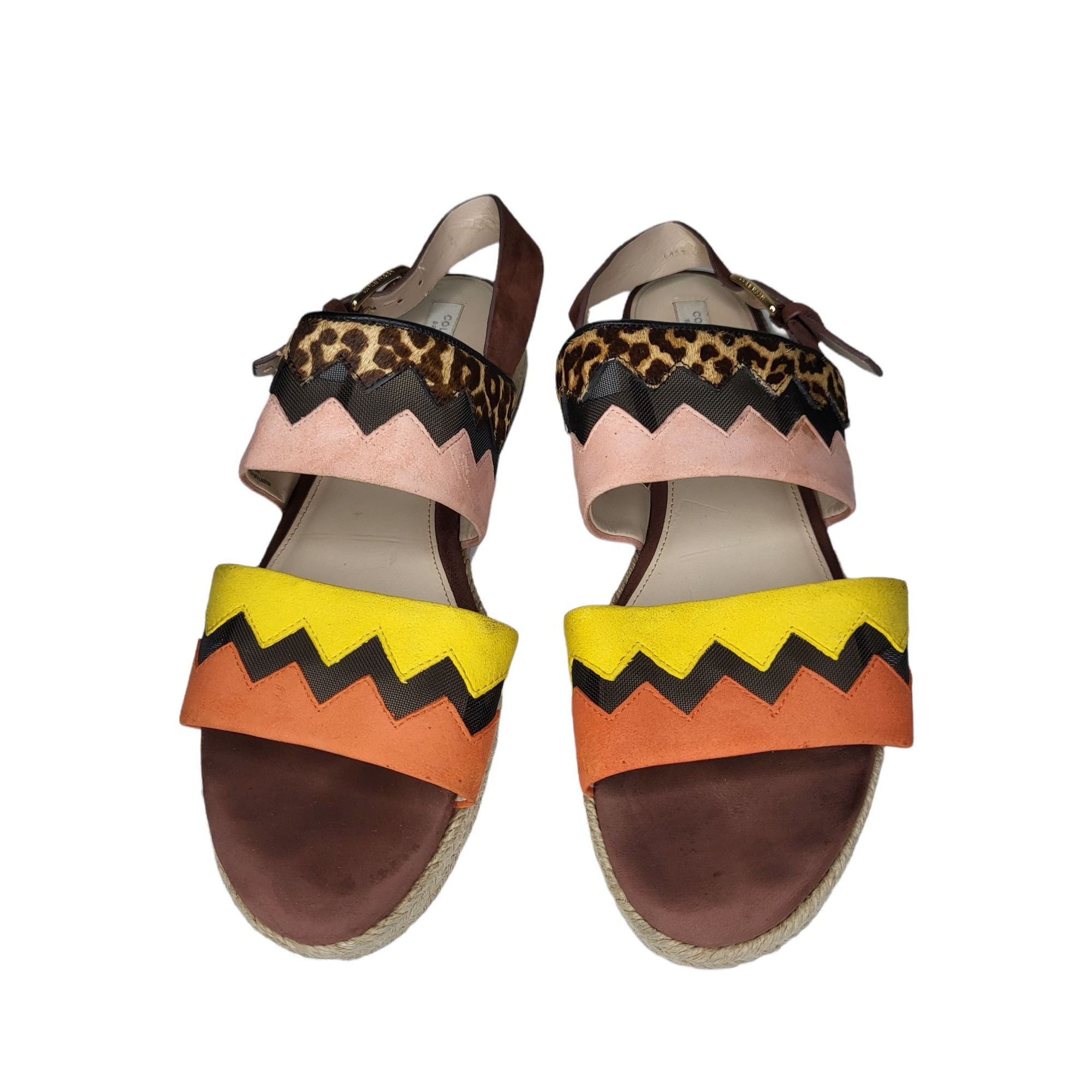 Cole Haan Cole Haan Cloudfeel Espadrille Sandals Women Sz 8 b Flat Mul Size US 8 / IT 38 - 3 Thumbnail