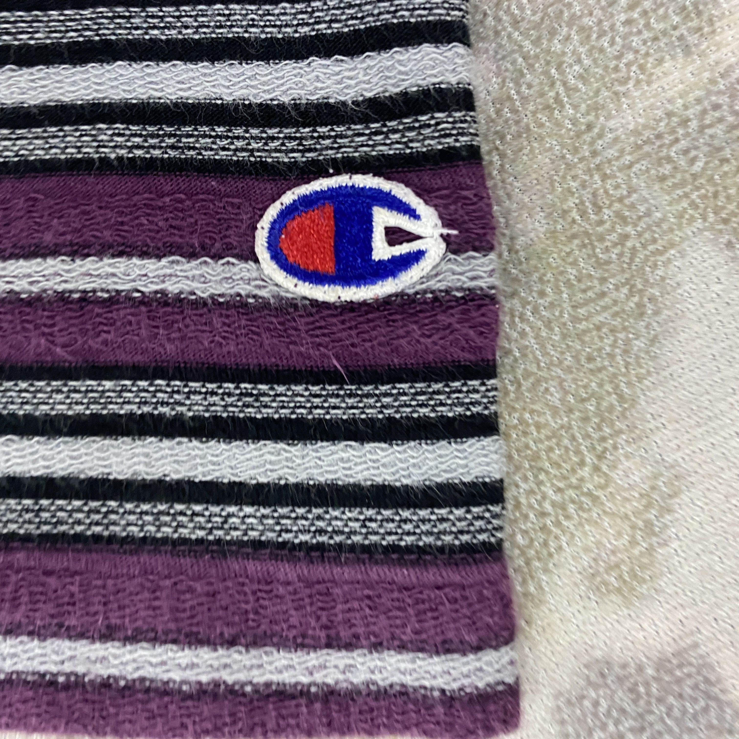 Champion Vintage Champion Streak Striped T-shirt - J069 Size US L / EU 52-54 / 3 - 7 Thumbnail