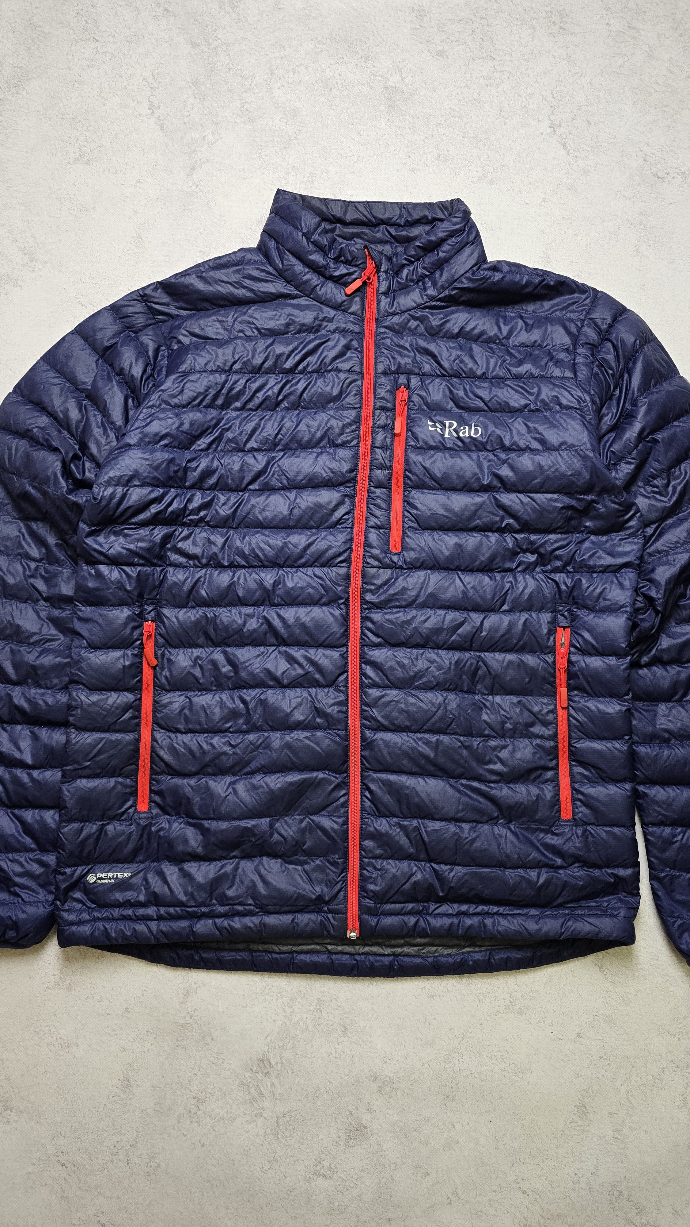 Rab Rab Pertex Quantum Nickwax Down Puffer Full Zip Jacket Size US L / EU 52-54 / 3 - 5 Thumbnail