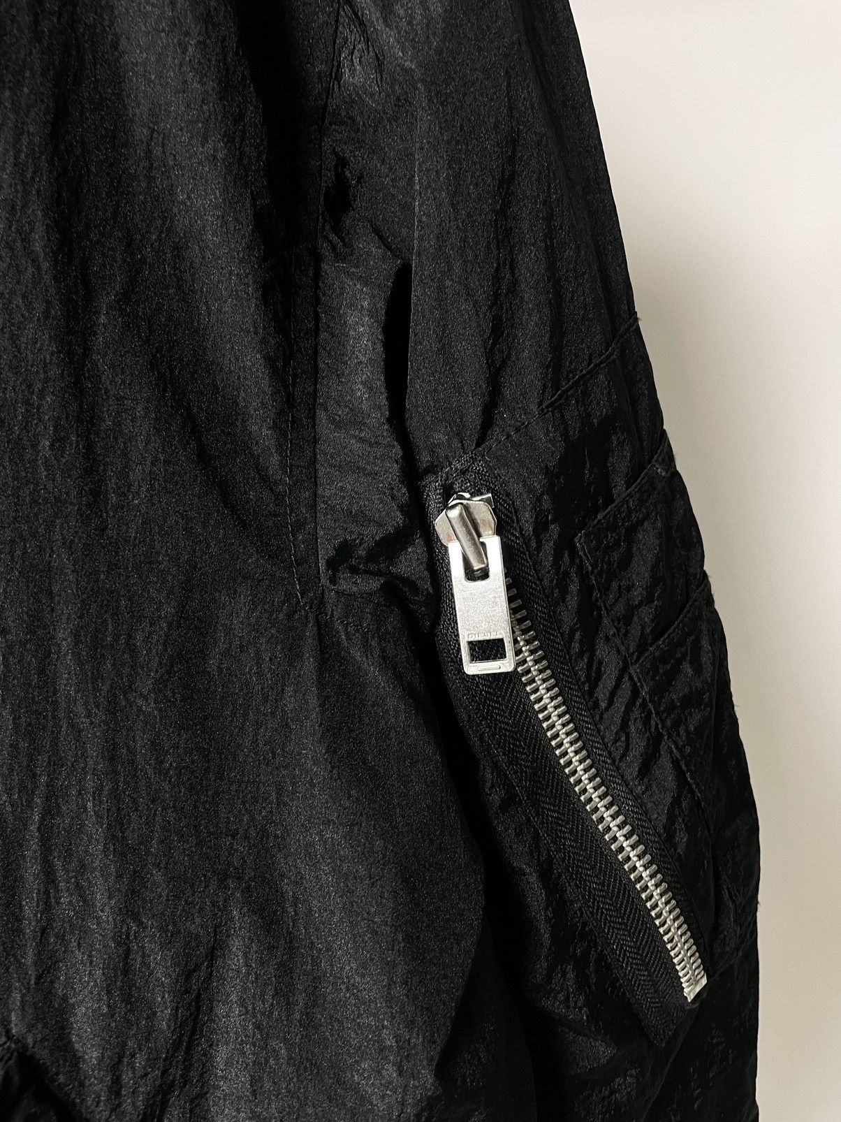 Diesel Diesel J-Dust ( S size ) 👁️ Vintage Black Nylon Bomber Jacket Size US S / EU 44-46 / 1 - 6 Thumbnail