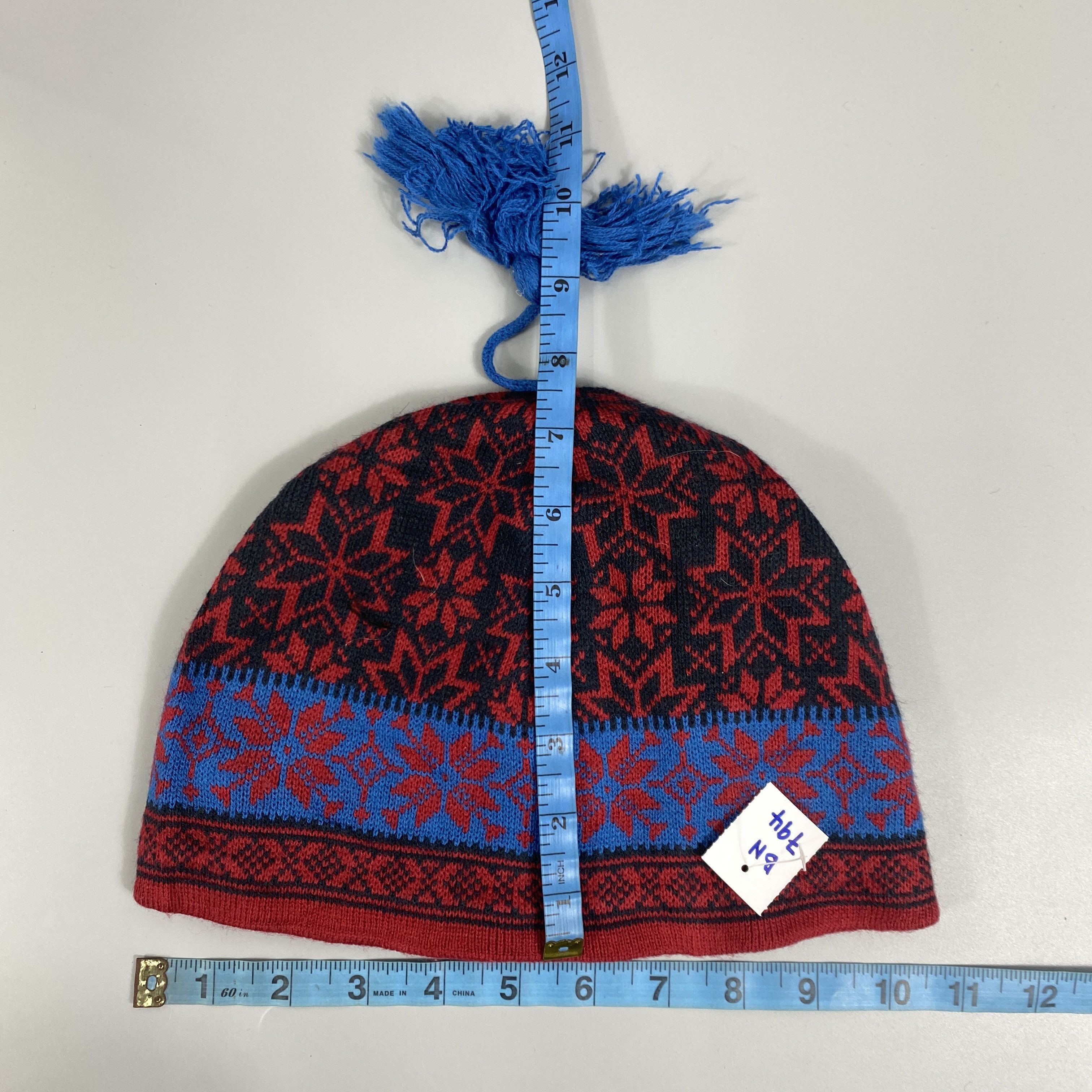 L.L. Bean L.L Bean Fairisle Beanie -BN794 Size ONE SIZE - 5 Thumbnail