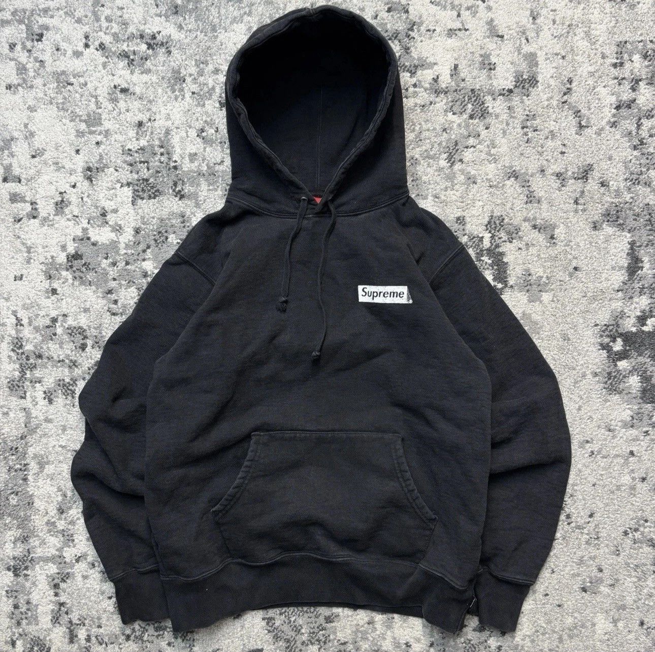 Supreme Supreme Stop Crying Hoodie Black FW19 Size US M / EU 48-50 / 2 - 1 Thumbnail