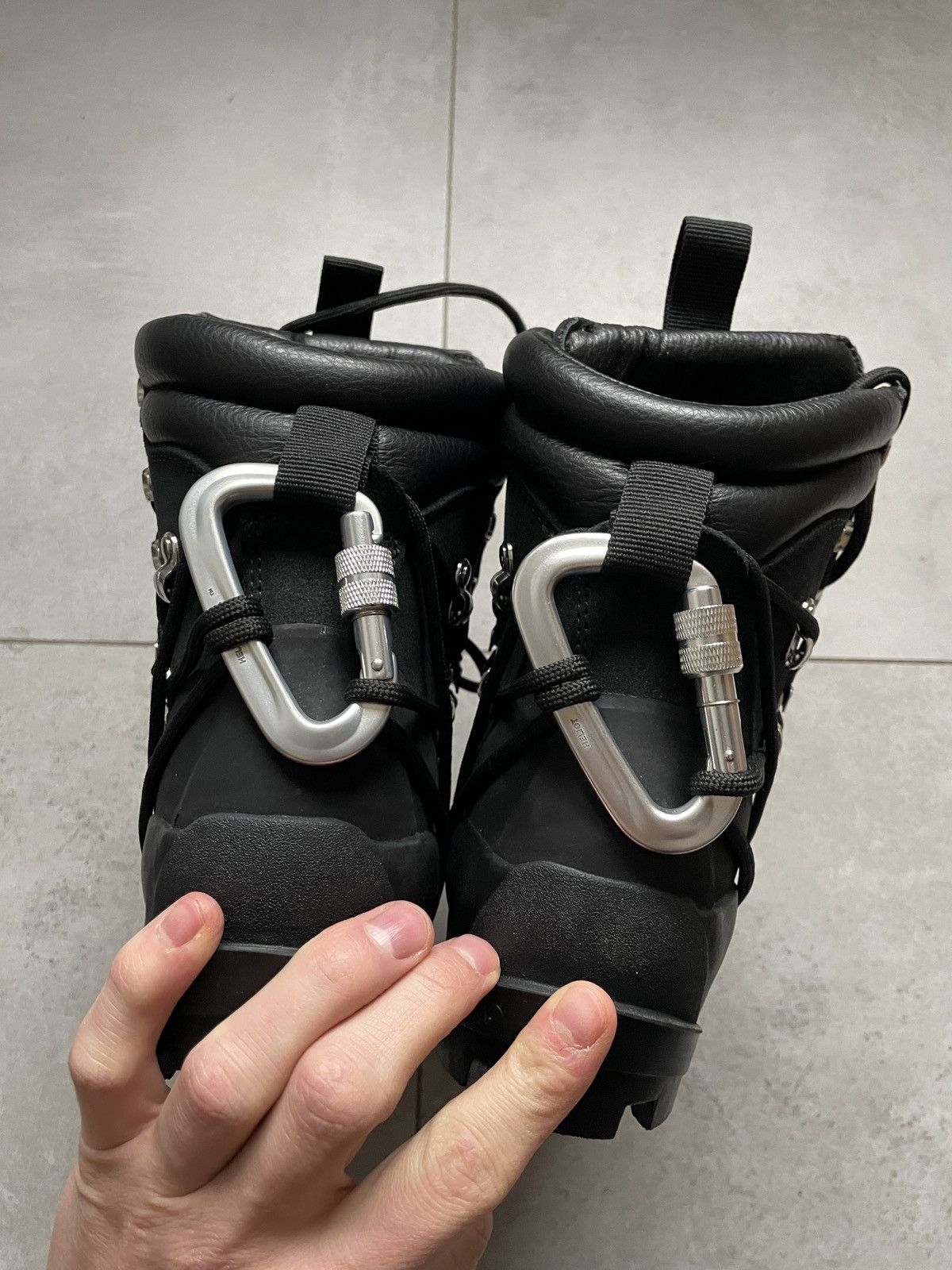 Diemme × Heliot Emil DIEMME X HELIOT EMIL BLACK HIKING BOOTS Size US 6 / IT 36 - 5 Thumbnail