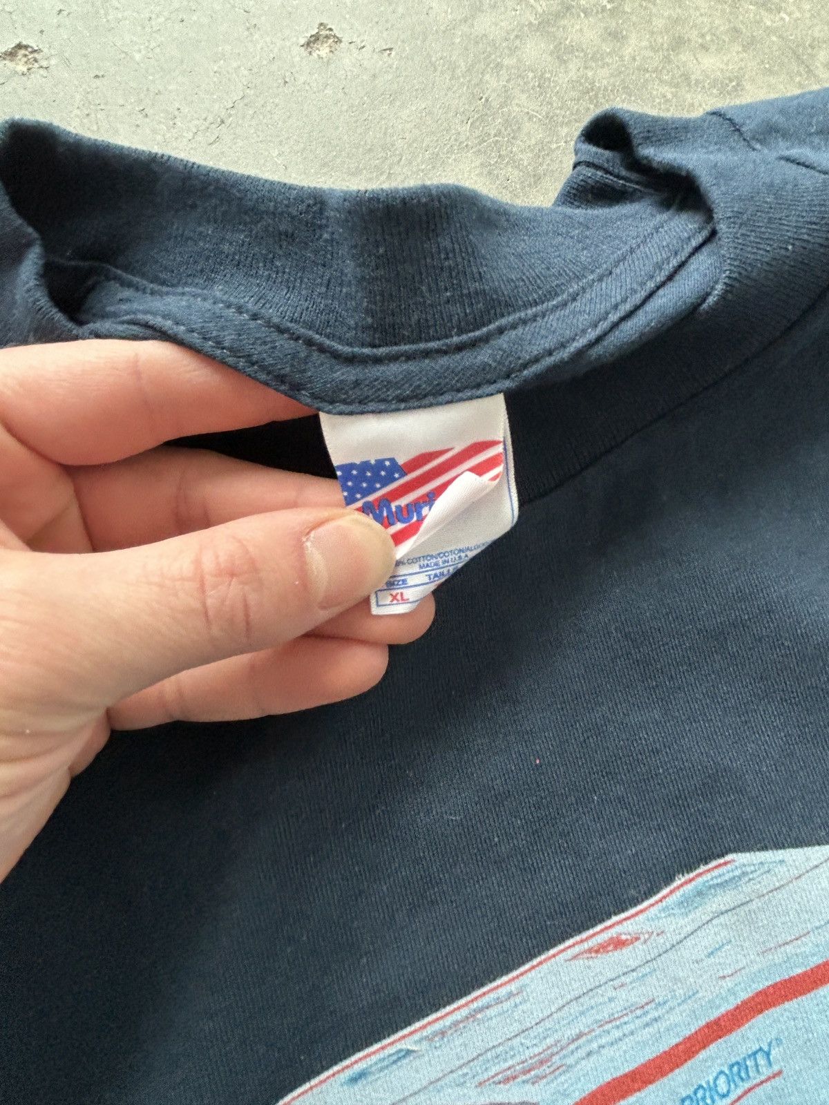 Vintage Vintage 90s USPS Graphic Tee Size US XL / EU 56 / 4 - 3 Thumbnail