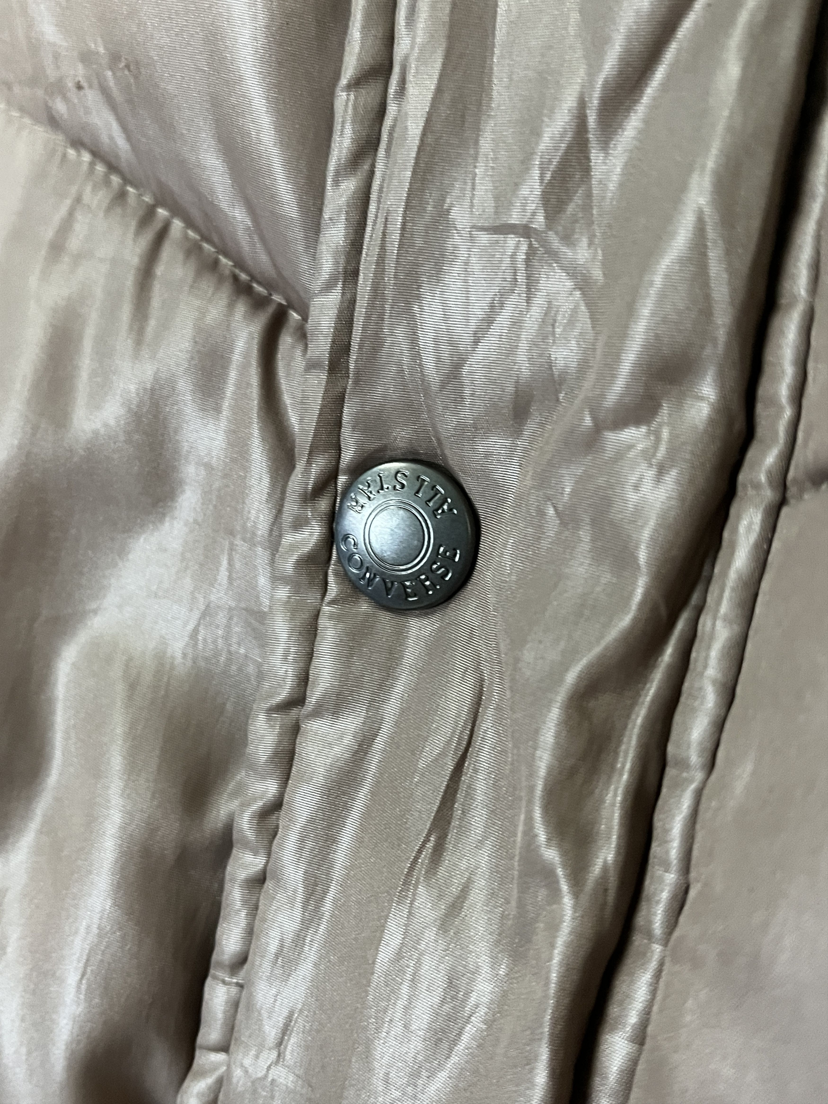 Converse Converse Puffer Down Detachable Sleeves Bronze Vest Jacket Size US L / EU 52-54 / 3 - 11 Thumbnail