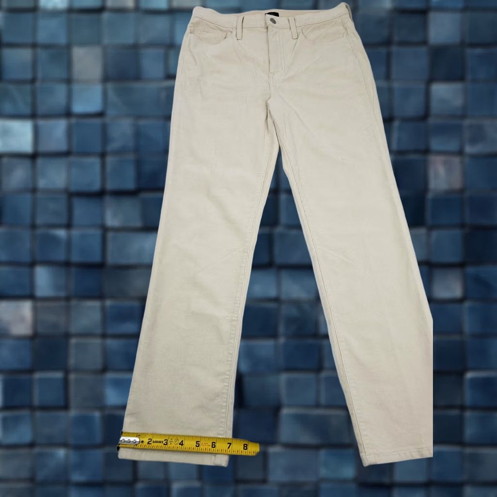 J.Crew J.CREW Full Length Corduroy Pants Women 30 Ivory Cream Straight Leg 32x29 Vintage: No Women’s Pants Size 24" / US 00 / IT 34 - 1 Thumbnail
