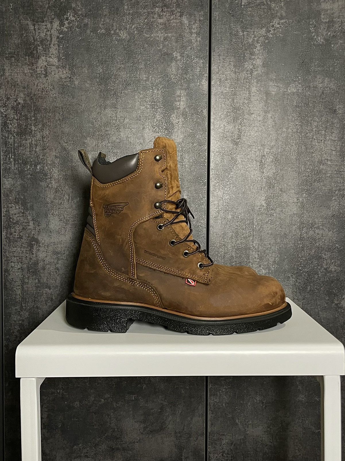 Red Wing Crazy Red Wing Shoes 400 Boots Waterproof Brown Balenciaga Size US 10.5 / EU 43-44 - 6 Thumbnail
