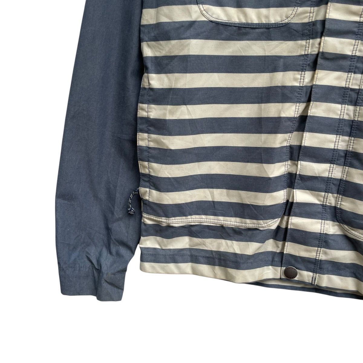 Levi's Vintage Levis Two Tone Stripe Hooded Jacket Size US S / EU 44-46 / 1 - 4 Thumbnail
