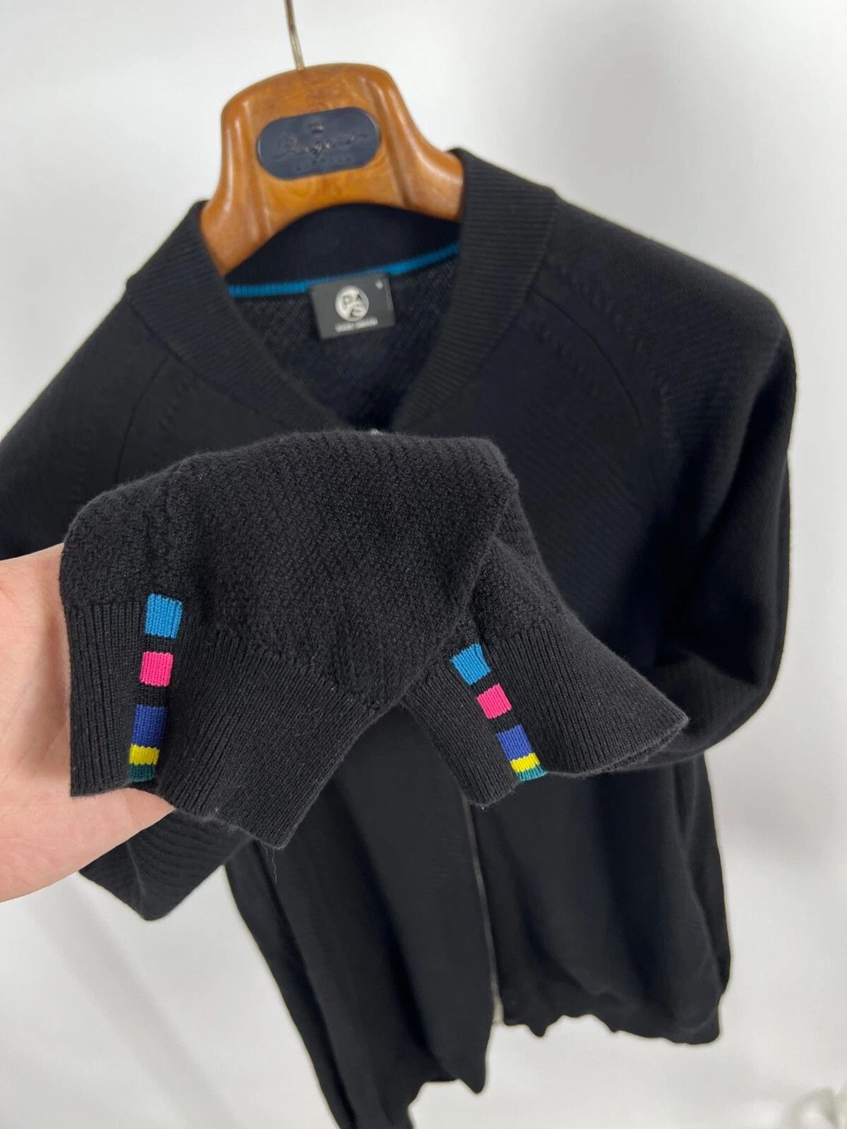 Paul Smith Paul Smith Full Zip Pullover Long Sleeve Bomber Jacket Size US S / EU 44-46 / 1 - 11 Thumbnail
