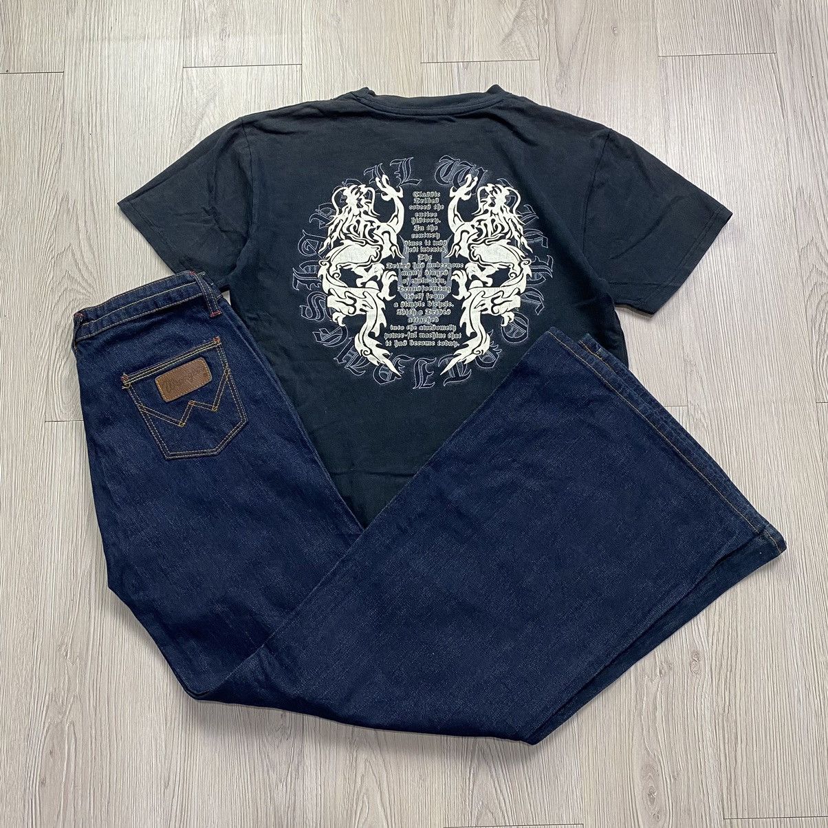 If Six Was Nine × Japanese Brand × Le Grande Bleu (L.G.B.) BUNDLE DEALS ! Beaumere Tees + Wrangler Flare jeans Size US 29 - 1 Thumbnail