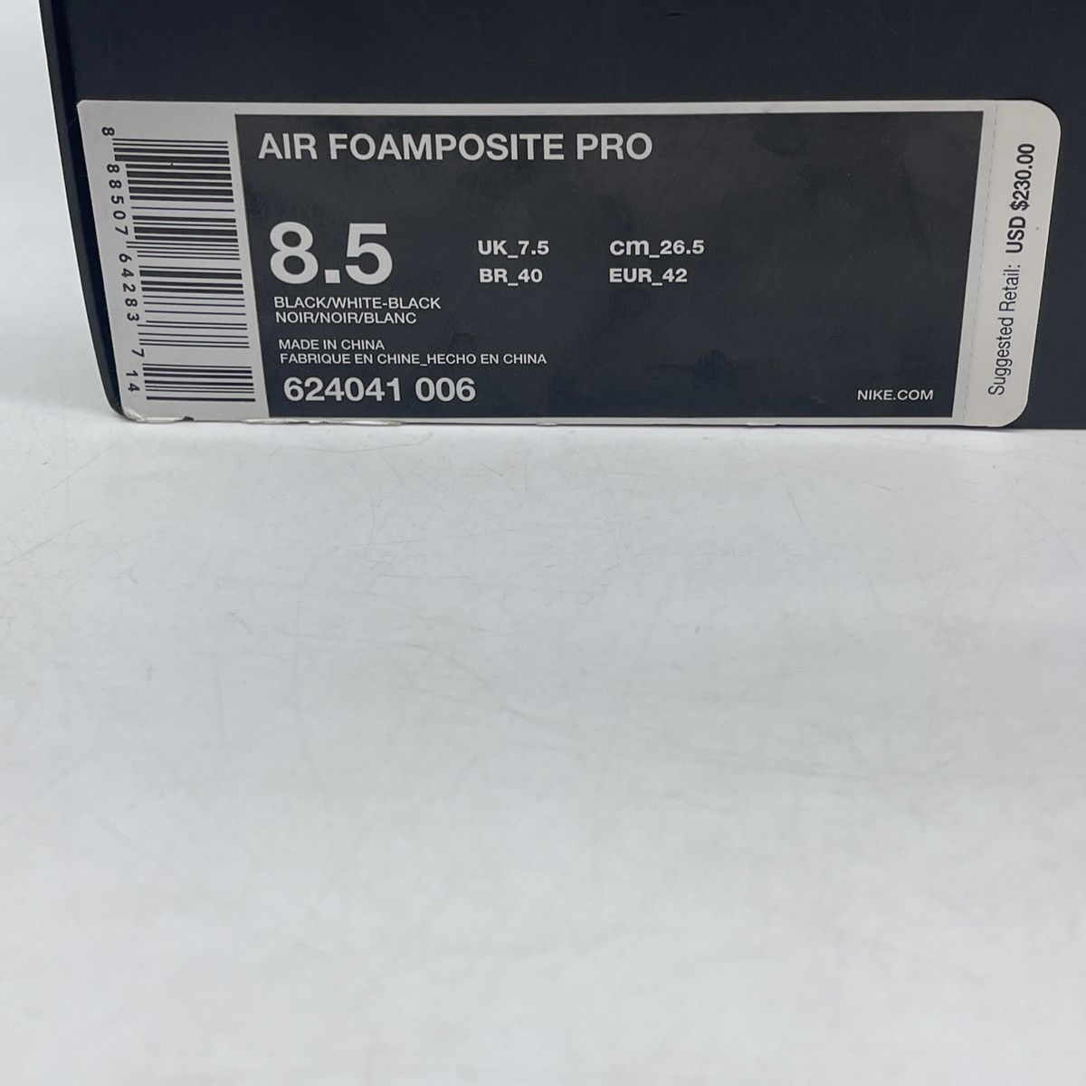 Nike Air foamposite dr doom Size US 8.5 / EU 41-42 - 9 Thumbnail