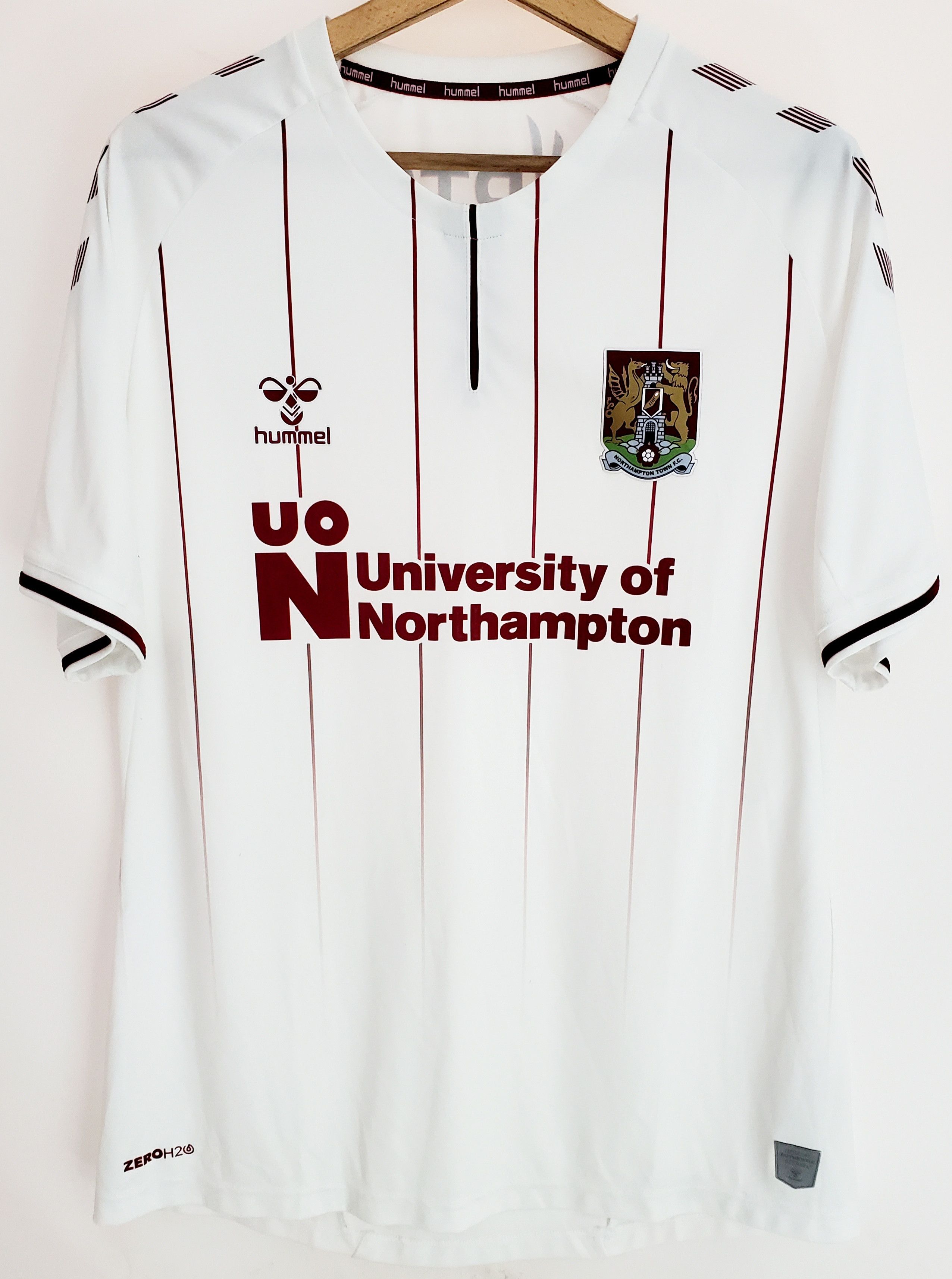Hummel NORTHAMPTON TOWN 2020/21 Away Hummel Football Jersey Xl Size US XL / EU 56 / 4 - 1 Thumbnail