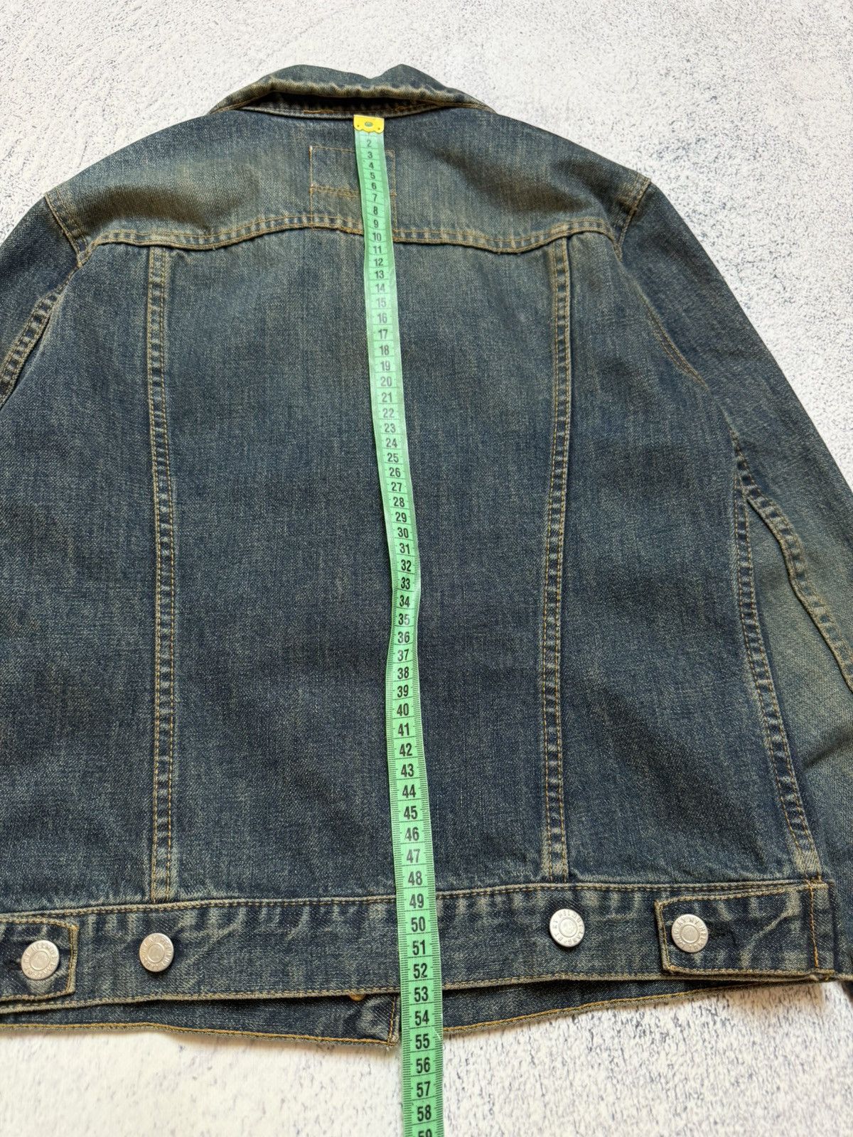 Helmut Lang Helmut Lang Archive Dark Denim Trucker Jacket Vintage 90s Size M / US 6-8 / IT 42-44 - 16 Thumbnail