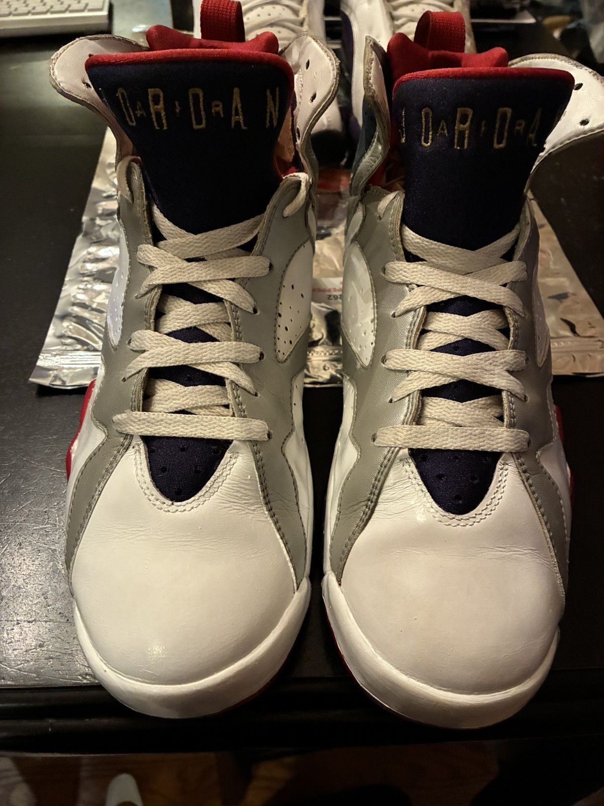 Jordan Brand 2010 olympic love of the game retro 7s size 9 og all Size US 9 / EU 42 - 5 Thumbnail