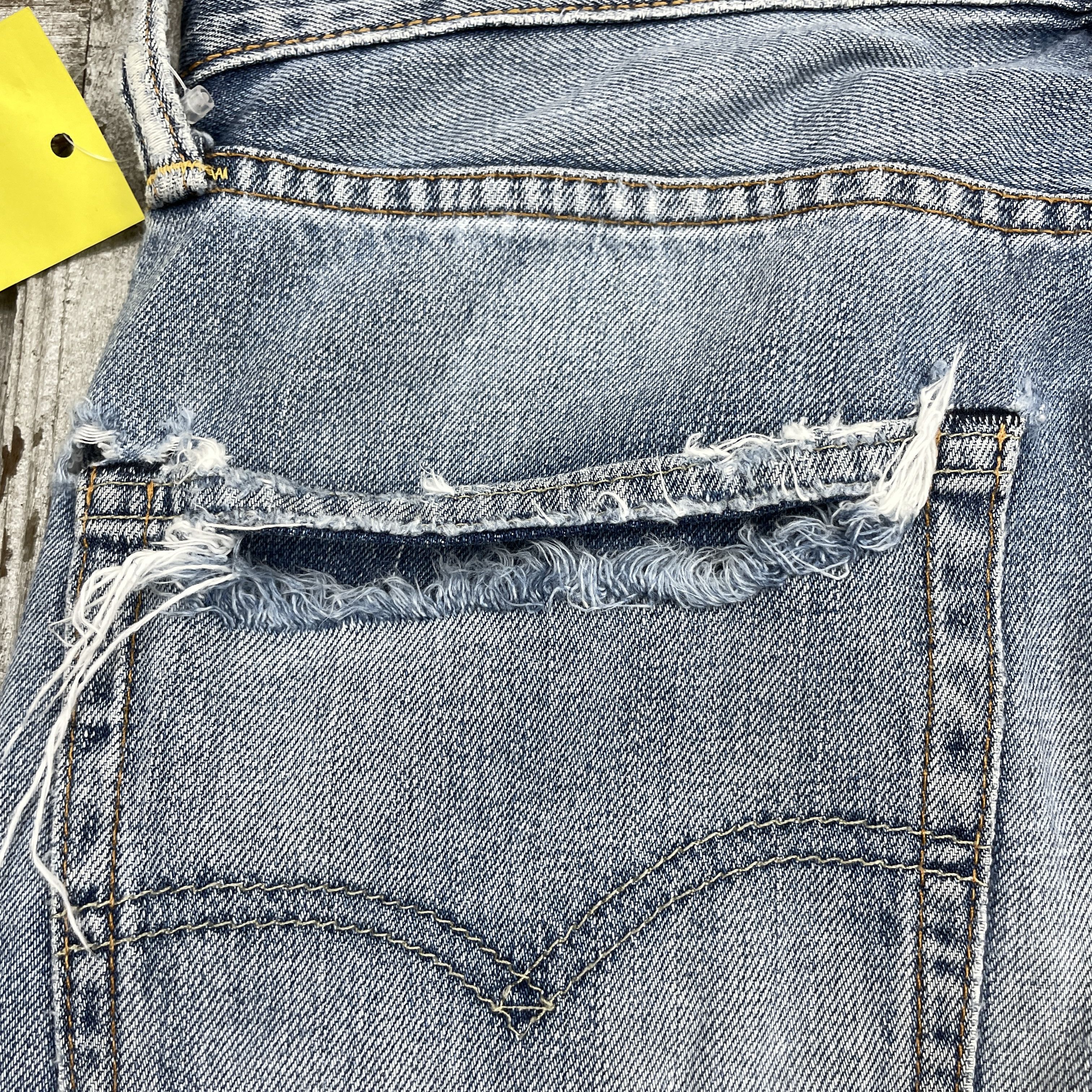 Levi's × Vintage Vintage Levi's 559 Faded Distressed Jeans - WC22 Size US 32 / EU 48 - 9 Thumbnail