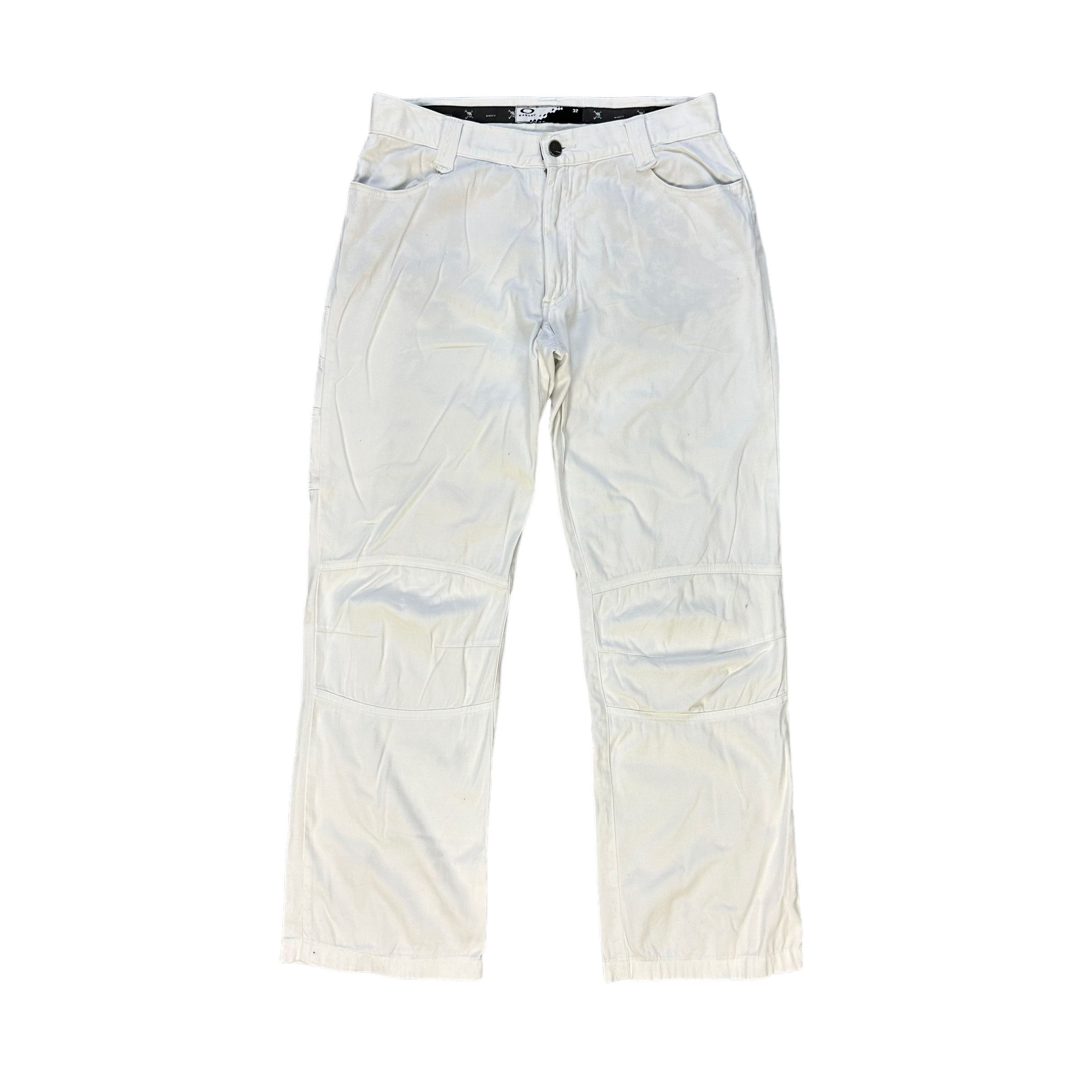 image of Oakley White Pant 8890-035, Men's (Size 31)