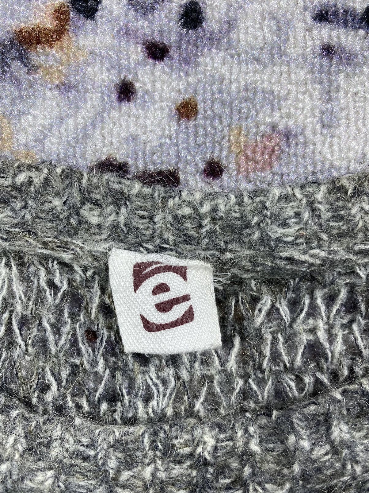 Japanese Brand Japense E Distressed Knit Sweater Punkstyle Size US M / EU 48-50 / 2 - 5 Thumbnail