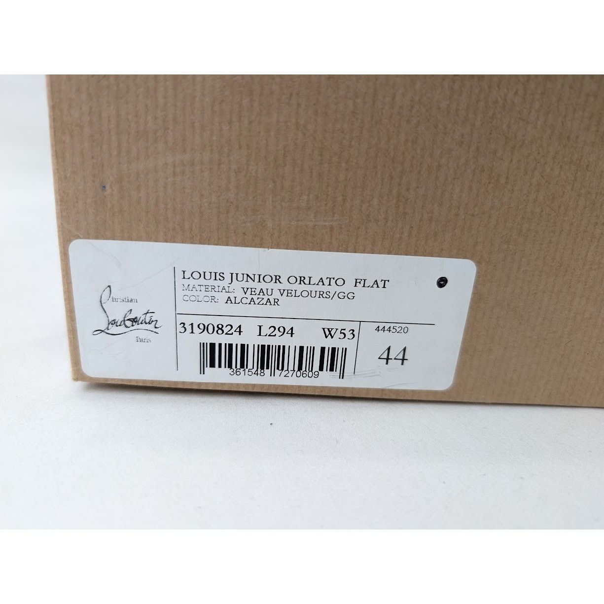Christian Louboutin o1rshd1 Louis Junior Orlato Flat in Alcazar 44 Size US 11 / EU 44 - 21 Thumbnail