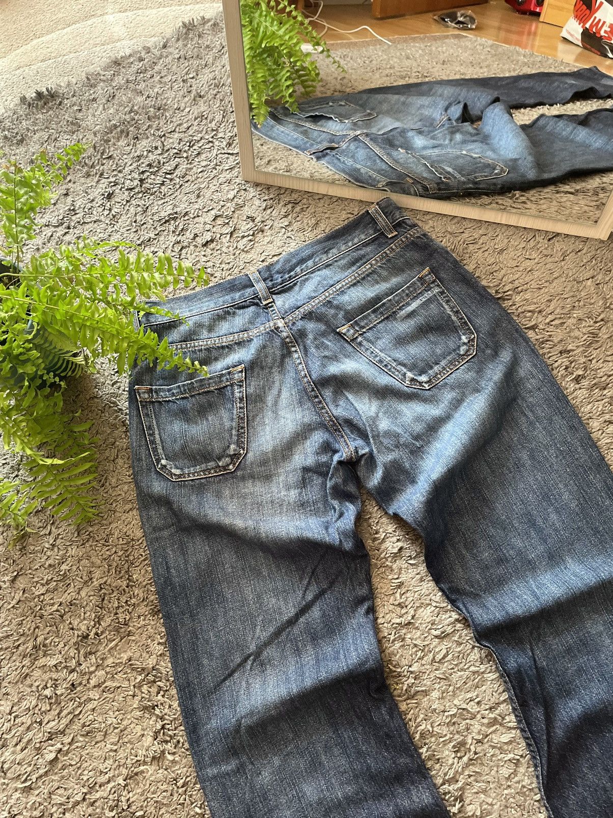 Prada × Vintage Prada Milano Jeans Denim Vintage Streetwear Logo Y2k Rare Size US 30 / EU 46 - 9 Thumbnail