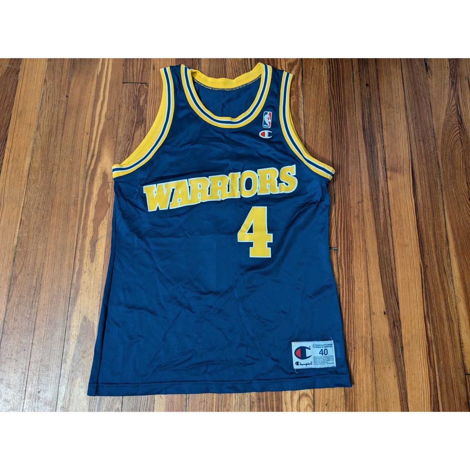Champion Champion VTG Chris Weber Mens 40 Golden State Warriors Size US L / EU 52-54 / 3 - 1 Thumbnail
