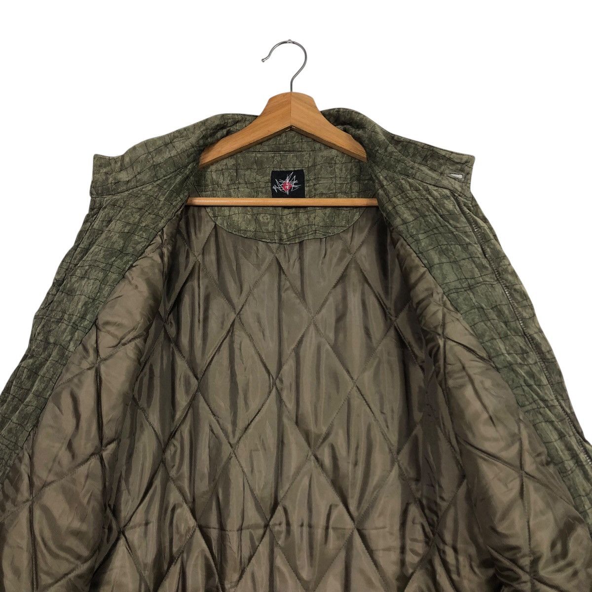 Japanese Brand Capo Di Pazzo Minimalist Stand-Neck Quilted Coat Size US L / EU 52-54 / 3 - 15 Thumbnail